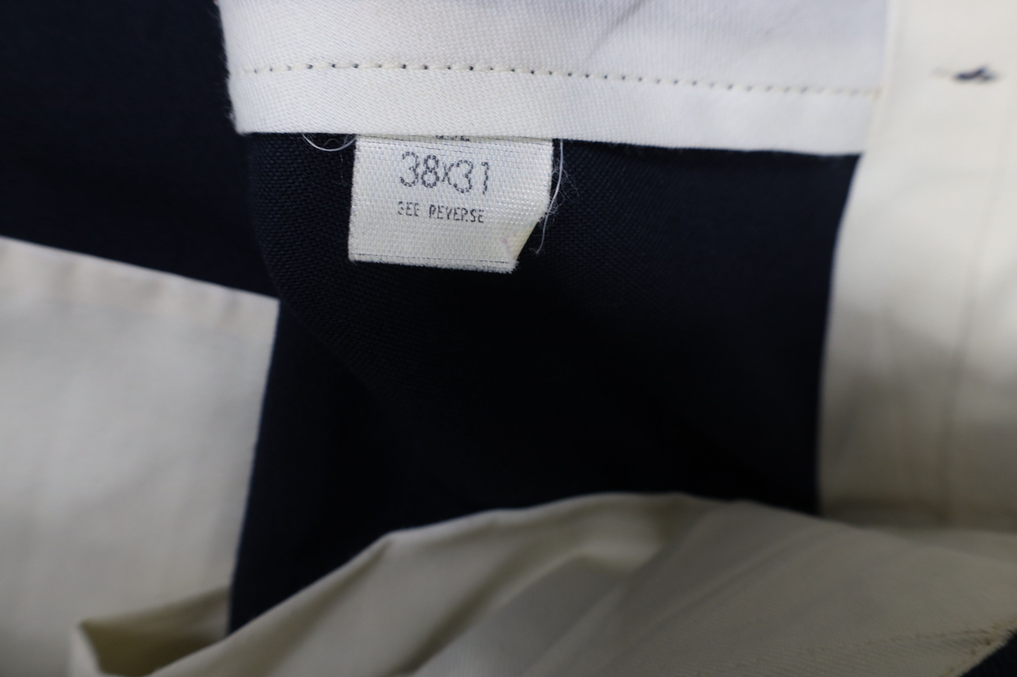 Vintage Vintage 70s Streetwear Wool Blend Knit Wide Leg Chino Pants Size US 36 / EU 52 - 8 Thumbnail