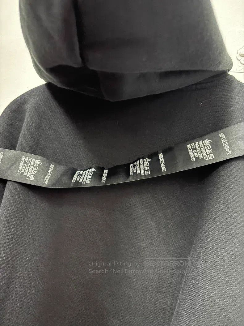 Vetements VETEMENTS Sweatshirt Black Size US L / EU 52-54 / 3 - 4 Thumbnail