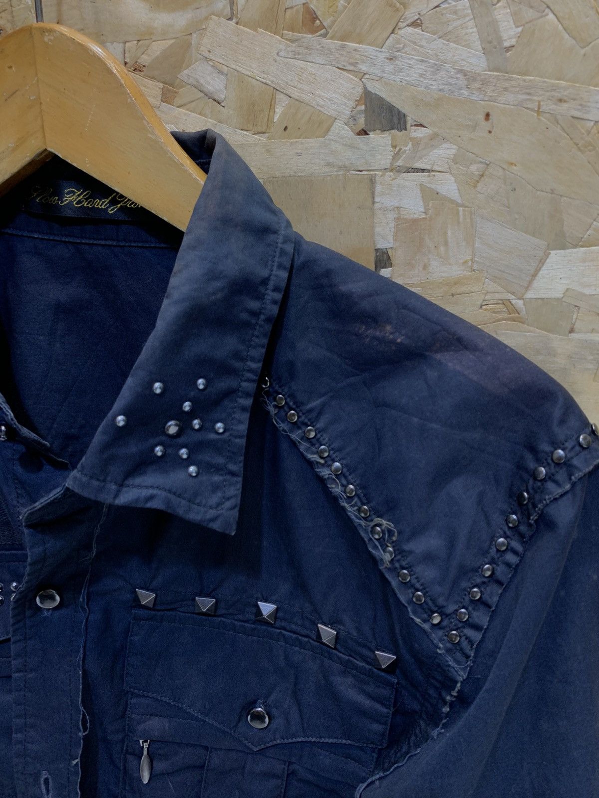 Japanese Brand × KMRii × Shellac Slow hand jam studs unfinished shirts Size US M / EU 48-50 / 2 - 5 Thumbnail