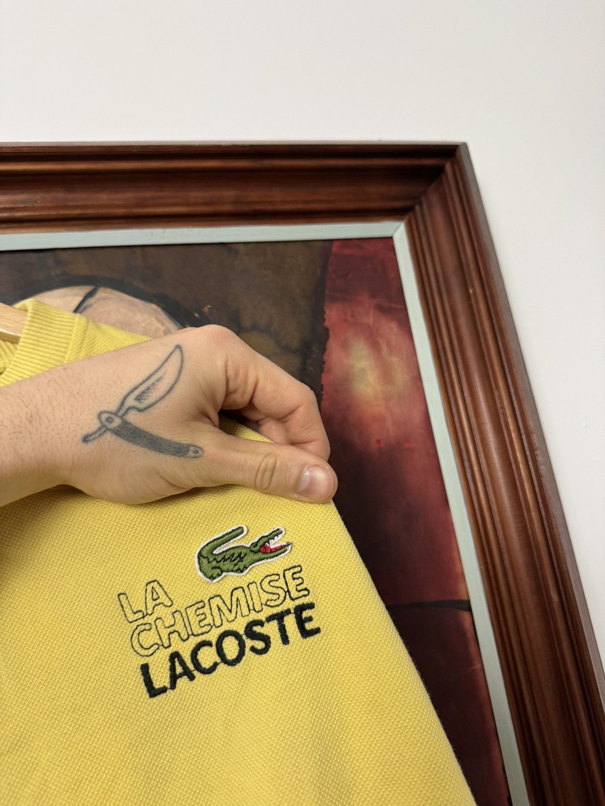 Lacoste Lacoste Vintage Sweater Crewneck 90s Casual La Chemise Size US L / EU 52-54 / 3 - 2 Thumbnail