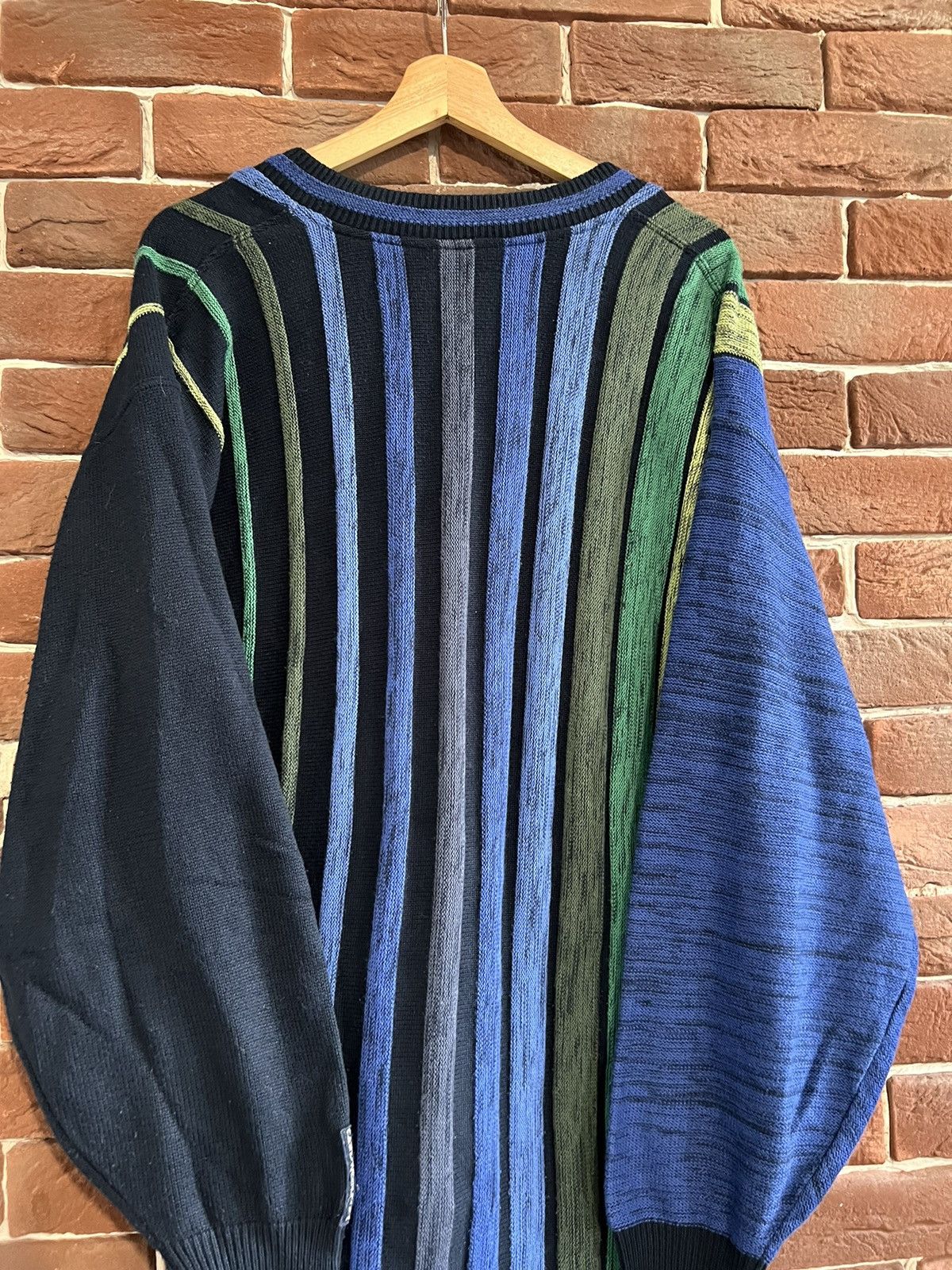Carlo Colucci Rare Vintage Carlo Colucci Sweater With Coogi Vibes Biggie Size US L / EU 52-54 / 3 - 4 Thumbnail