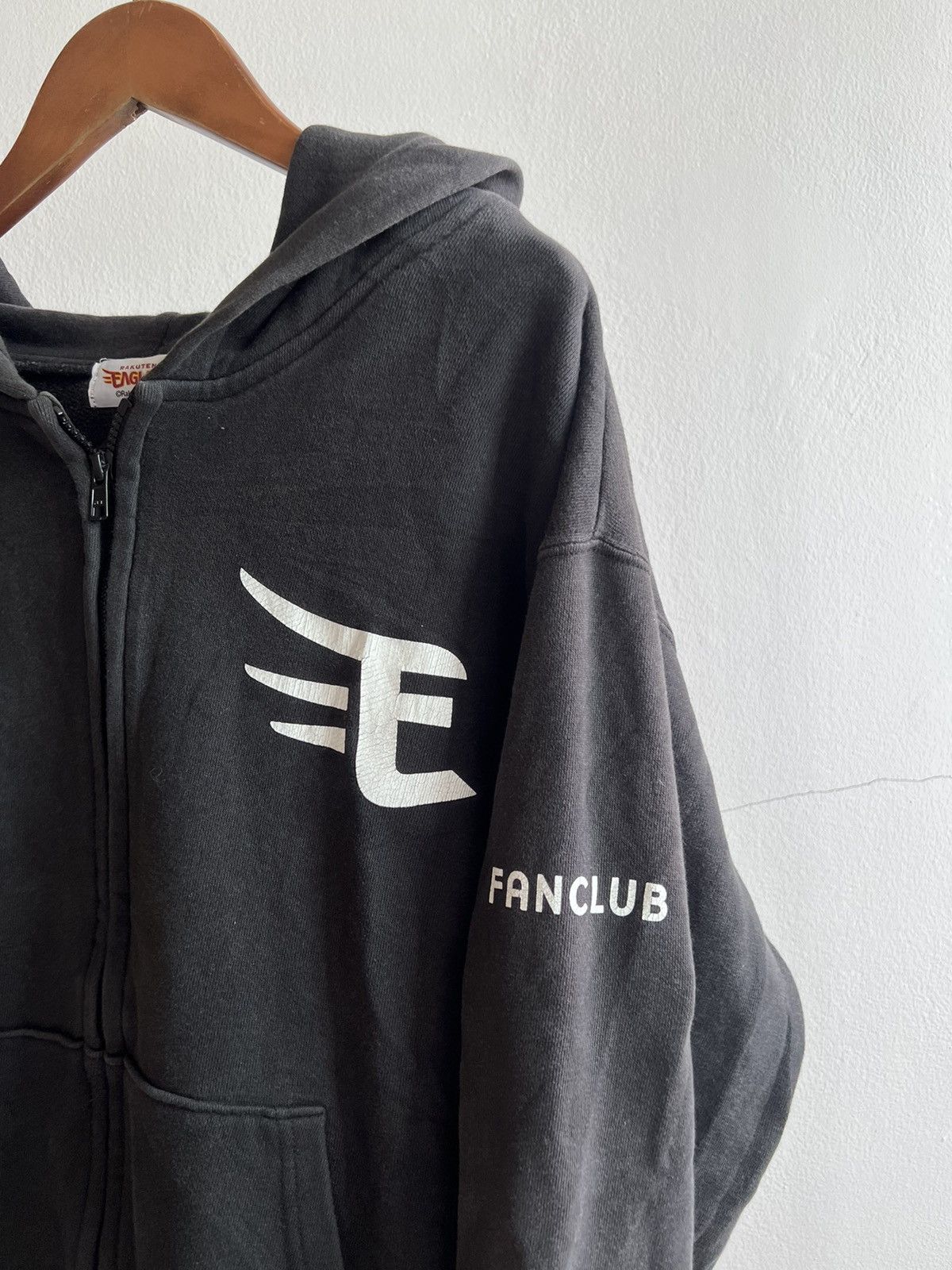 Beauty Beast × Vintage Faded Y2k Eagles Boxy Hoodie Zip Up Size US M / EU 48-50 / 2 - 7 Thumbnail