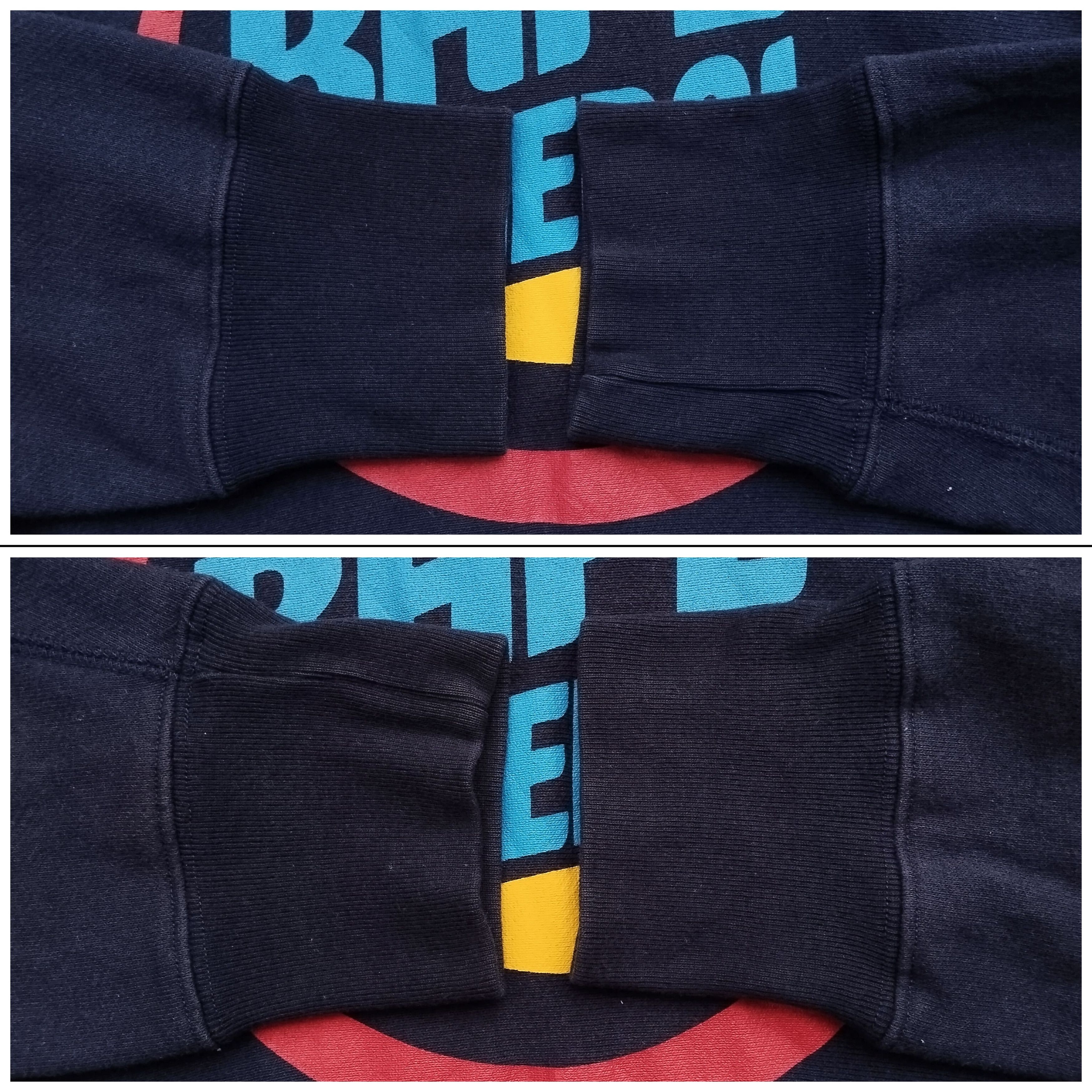Bape 2004 Vintage Bape General Hamburger Logo Pullover Hoodie Size US S / EU 44-46 / 1 - 5 Thumbnail