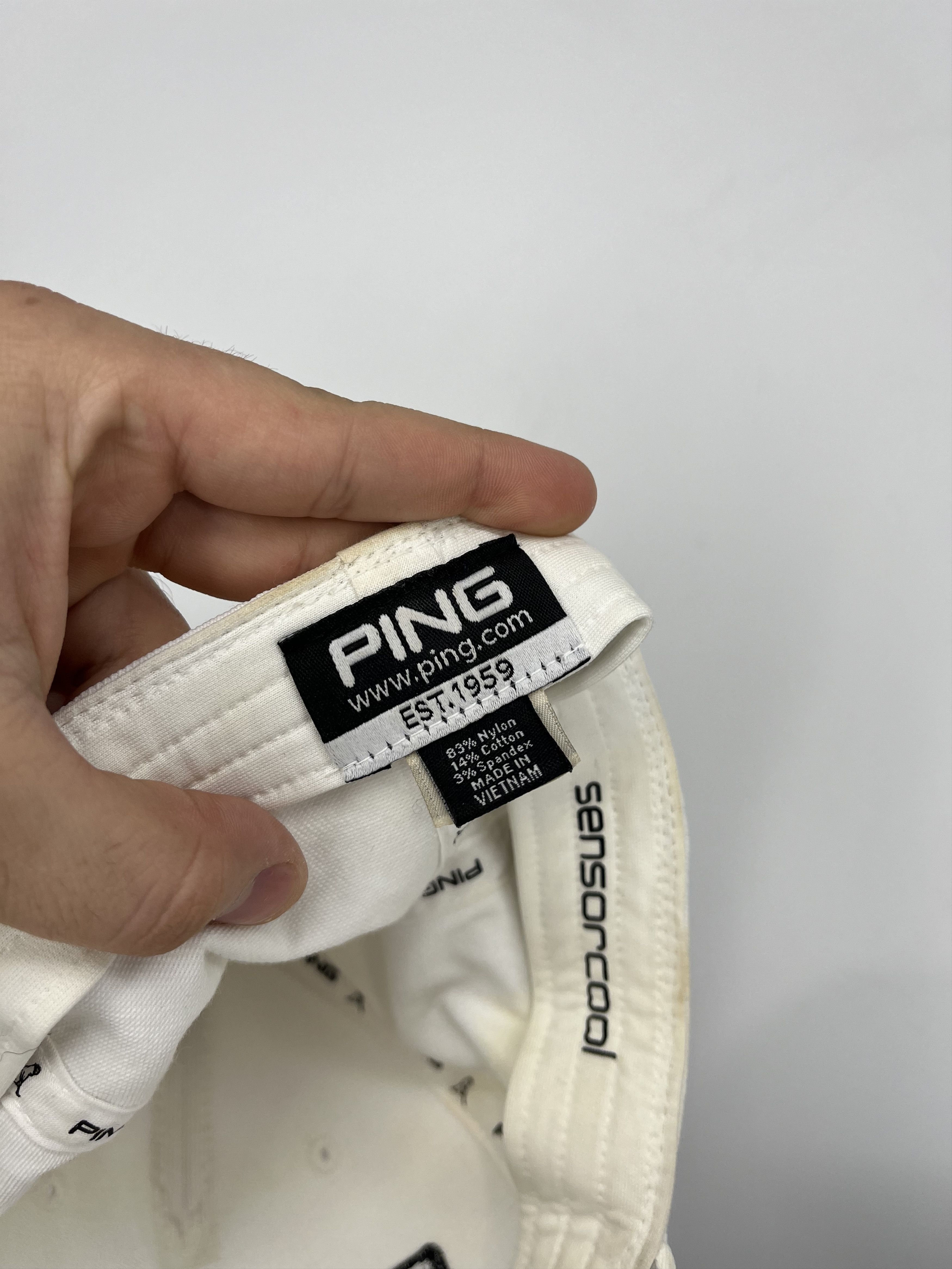 PING × Vintage Vintage Ping Cap Streetwear Big Logo Style Size ONE SIZE - 9 Thumbnail