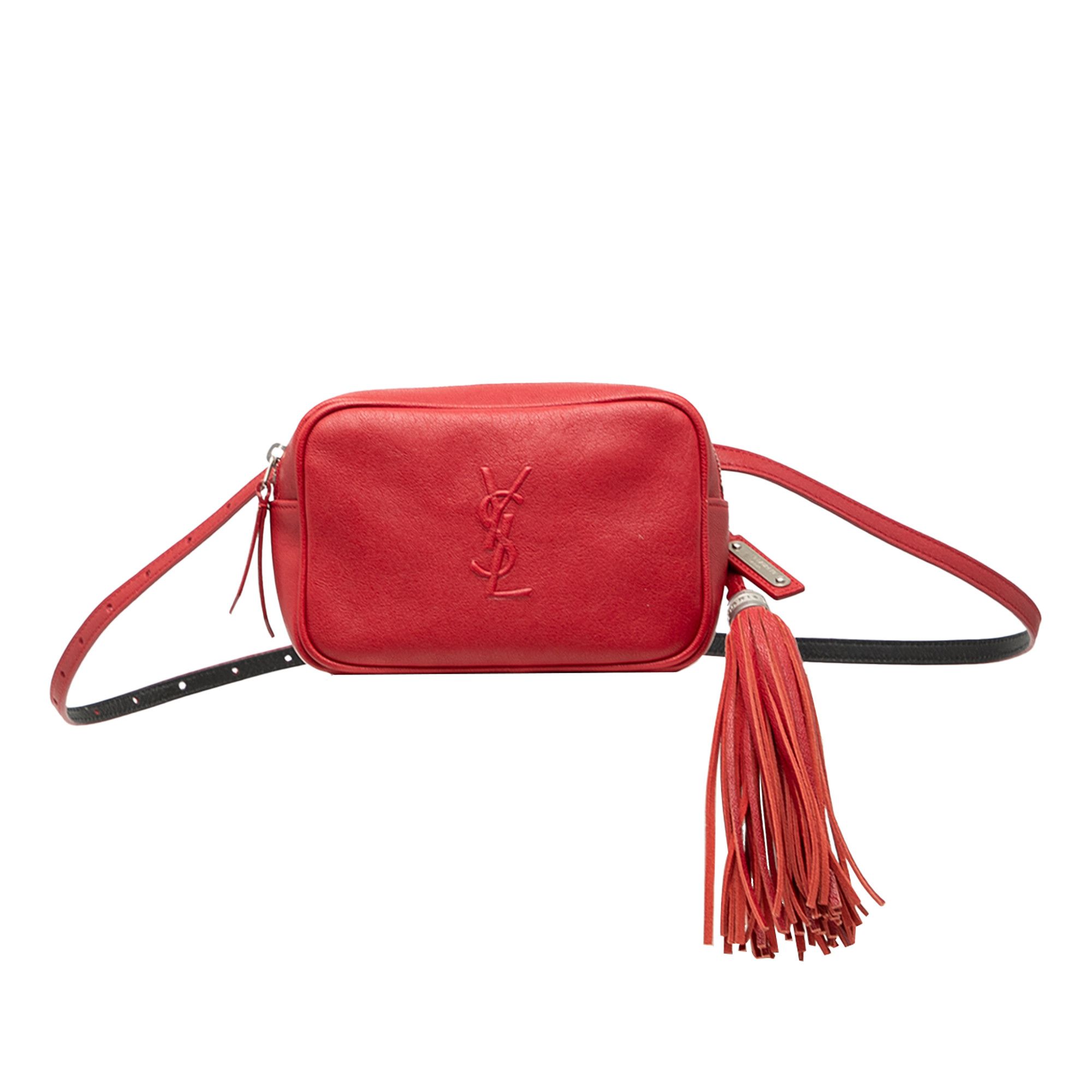 Yves Saint Laurent Yves Saint Laurent Leather Monogram Lou Belt Bag Size ONE SIZE - 1 Thumbnail