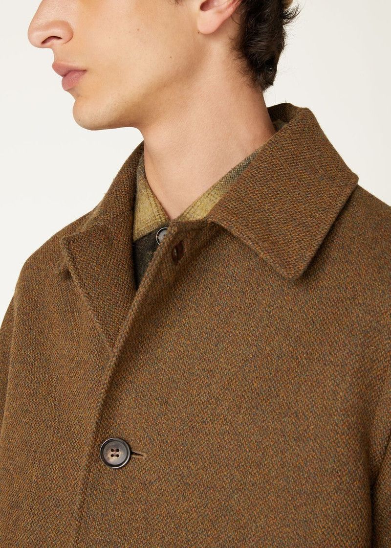Loro Piana o1w1db10226 FAO8052 Savile Coat in Brown Size US XL / EU 56 / 4 - 3 Thumbnail