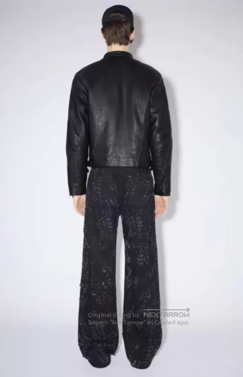 Acne Studios Acne Studios Bullet Hole Destroyed Hole Flared Denim Pants Size US 30 / EU 46 - 8 Thumbnail