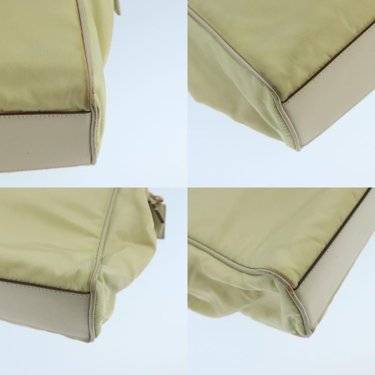 Prada PRADA Hand Bag Nylon Beige Size ONE SIZE - 10 Thumbnail