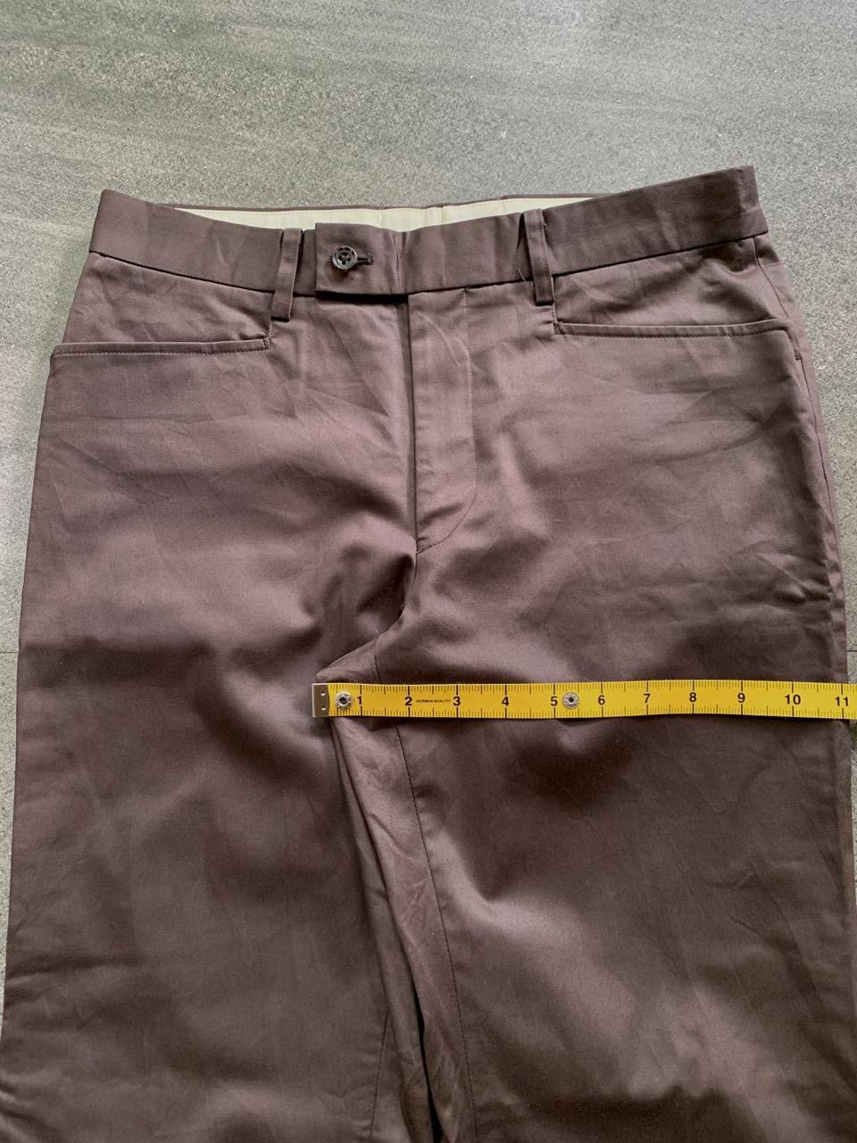 Japanese Brand Shiny Flared Trousers Size US 31 - 12 Thumbnail