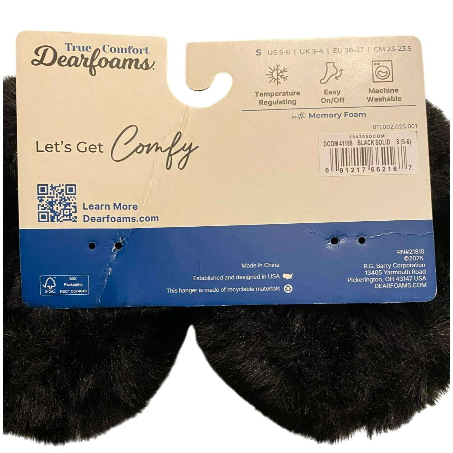 Other Dearfoams Women's Hannah Festive Knit Clog Slippers Small 5- Size US 5 / IT 35 - 5 Thumbnail