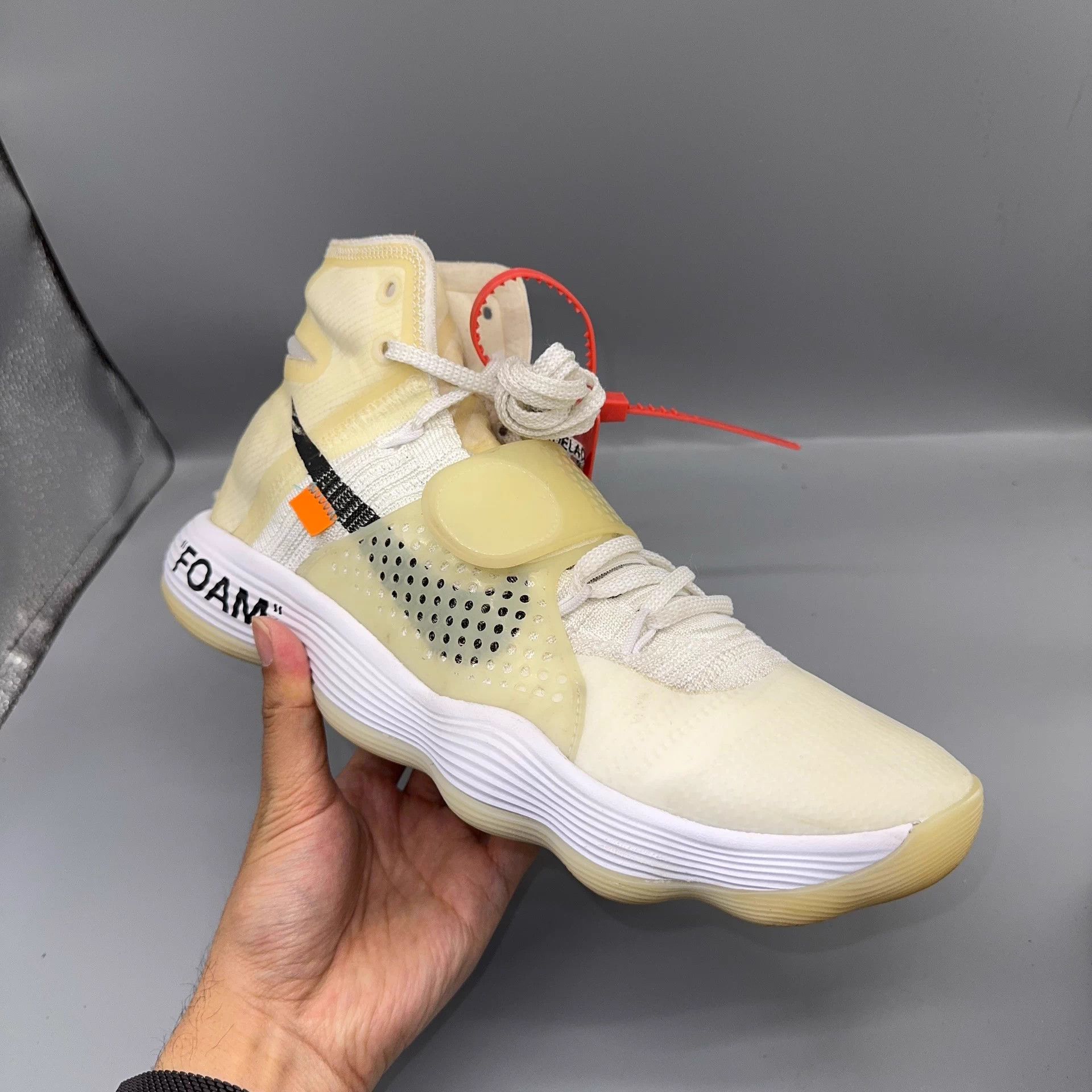 Nike Nike HD2017 OW Collab White/Black 45 Size US 11 / EU 44 - 5 Thumbnail
