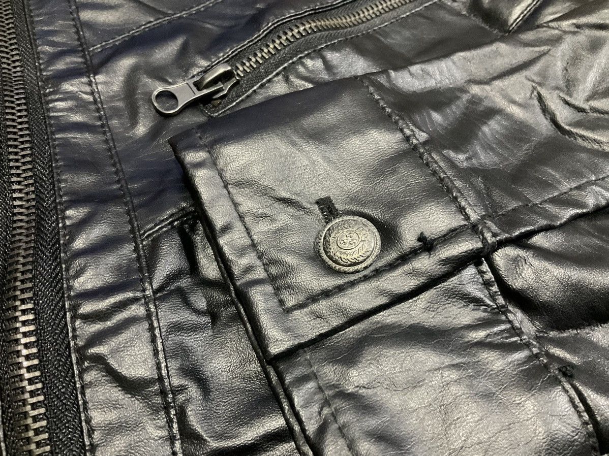 Hysteric Glamour × Japanese Brand × Seditionaries 🔥Sick Y2K Growth By In The Attic Zipper Leather Jacket Goth Size US M / EU 48-50 / 2 - 4 Thumbnail