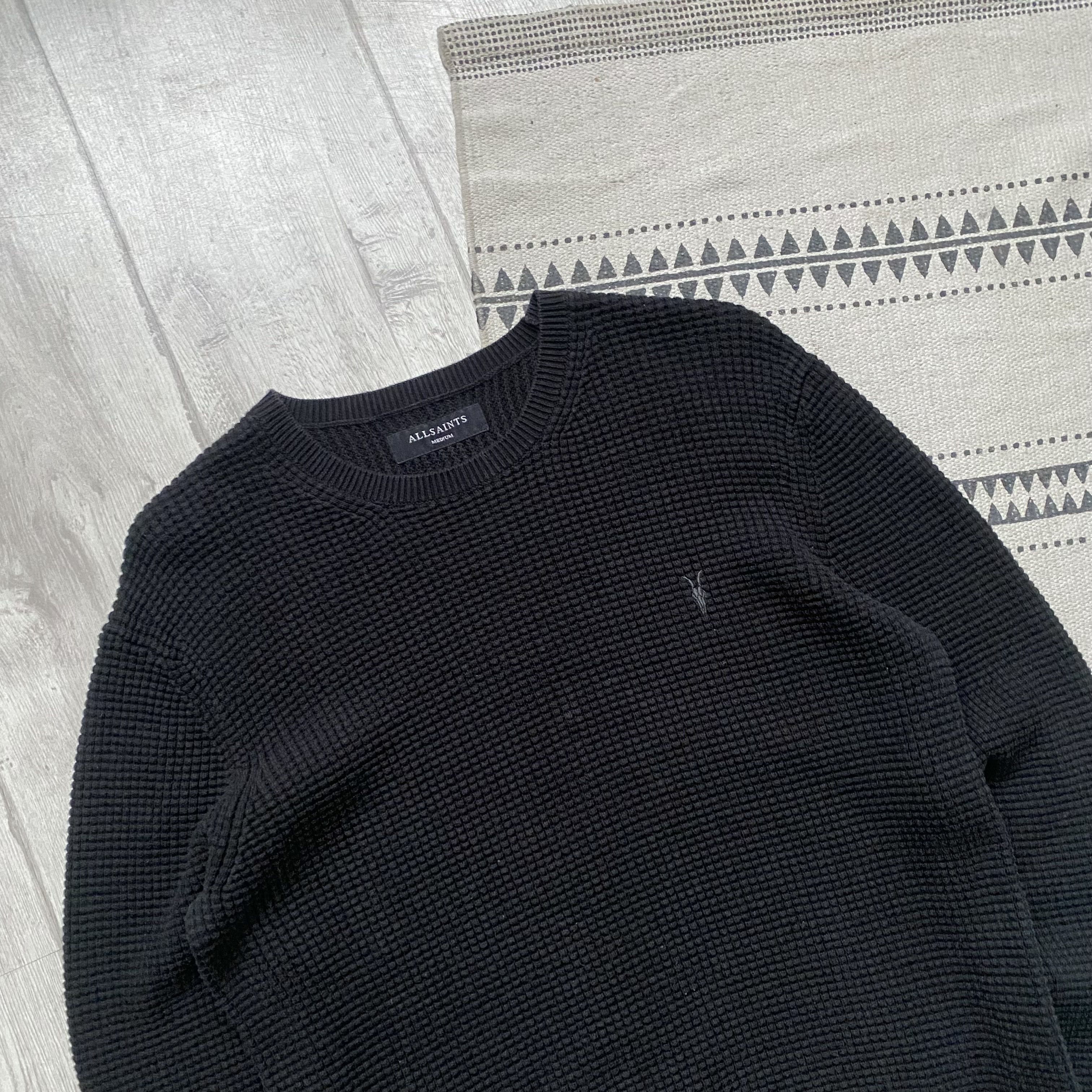 Allsaints Designer Allsaints ribbed knit Sweater Avant-garde Size US M / EU 48-50 / 2 - 2 Thumbnail