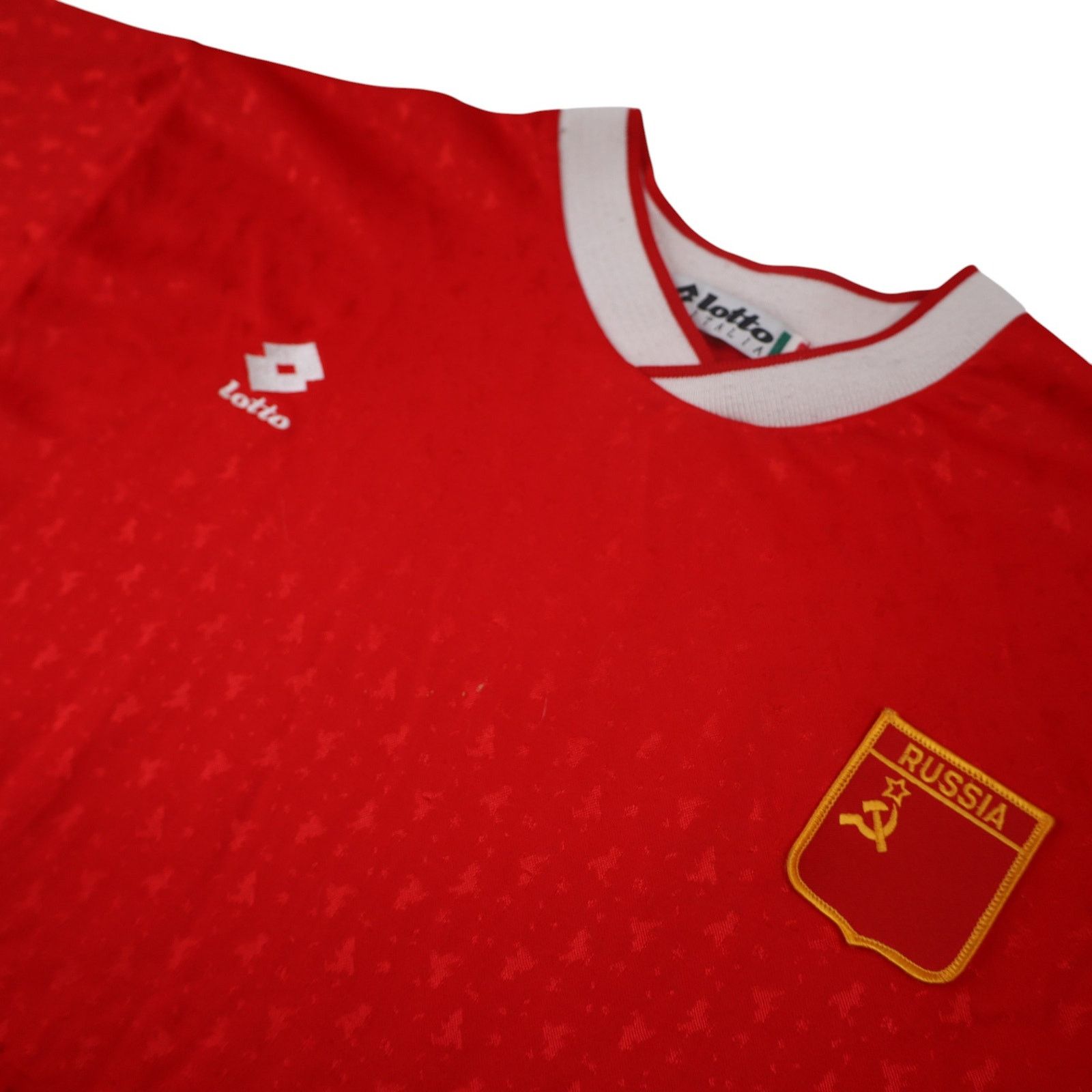 Lotto Sport × Vintage Vintage Lotto CCCP Soviet Russia Soccer Jersey Size US L / EU 52-54 / 3 - 6 Thumbnail