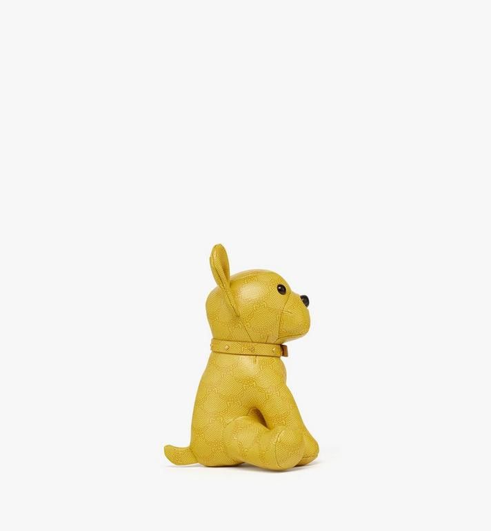 MCM o1mt1gz0125 Size: OS / Articles Small Bulldog Doll in Yellow Size ONE SIZE - 2 Thumbnail