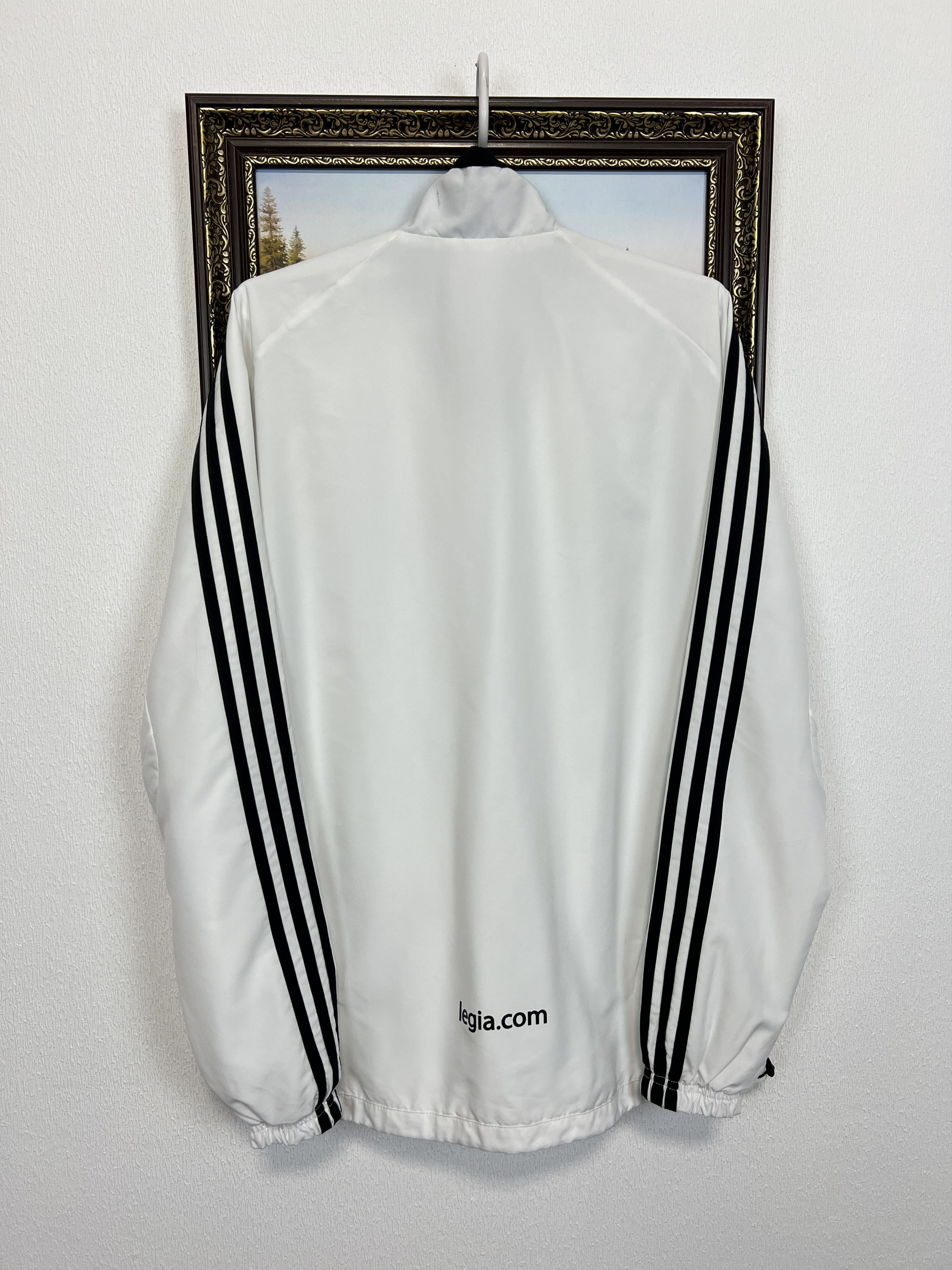 Adidas Vintage Adidas Legia Warsaw Football Jacket Soccer Track Top Size US L / EU 52-54 / 3 - 9 Thumbnail