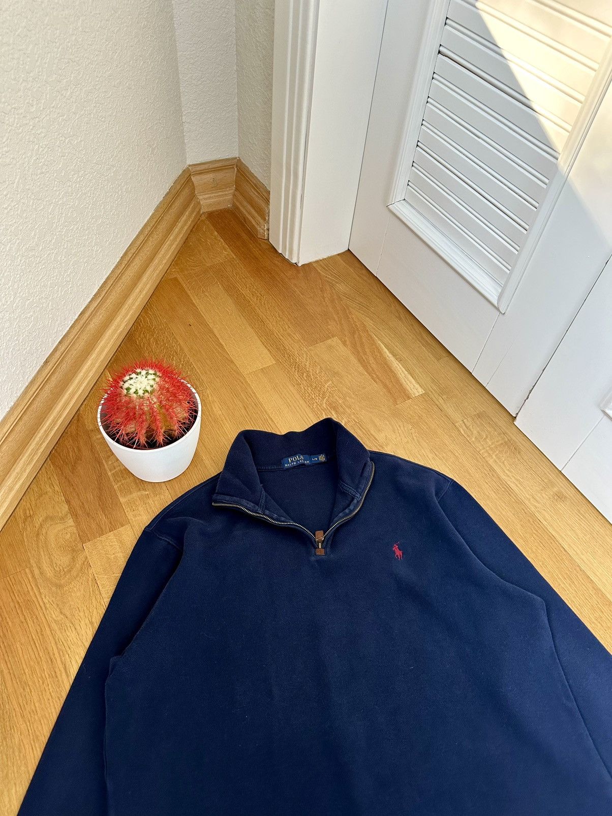 Polo Ralph Lauren Vintage Polo Ralph Lauren 1/4 Sweater Size US L / EU 52-54 / 3 - 8 Thumbnail
