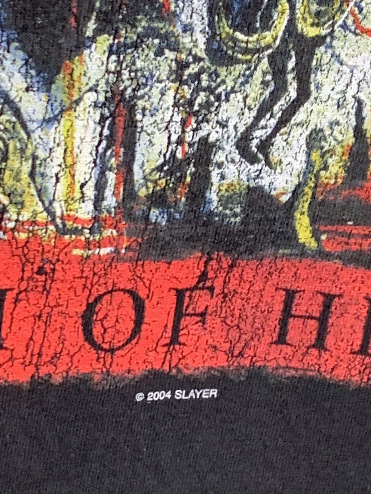 Slayer RARE Vintage Slayer South Of Heaven World Sacrifice Tank Top Size US XL / EU 56 / 4 - 5 Thumbnail