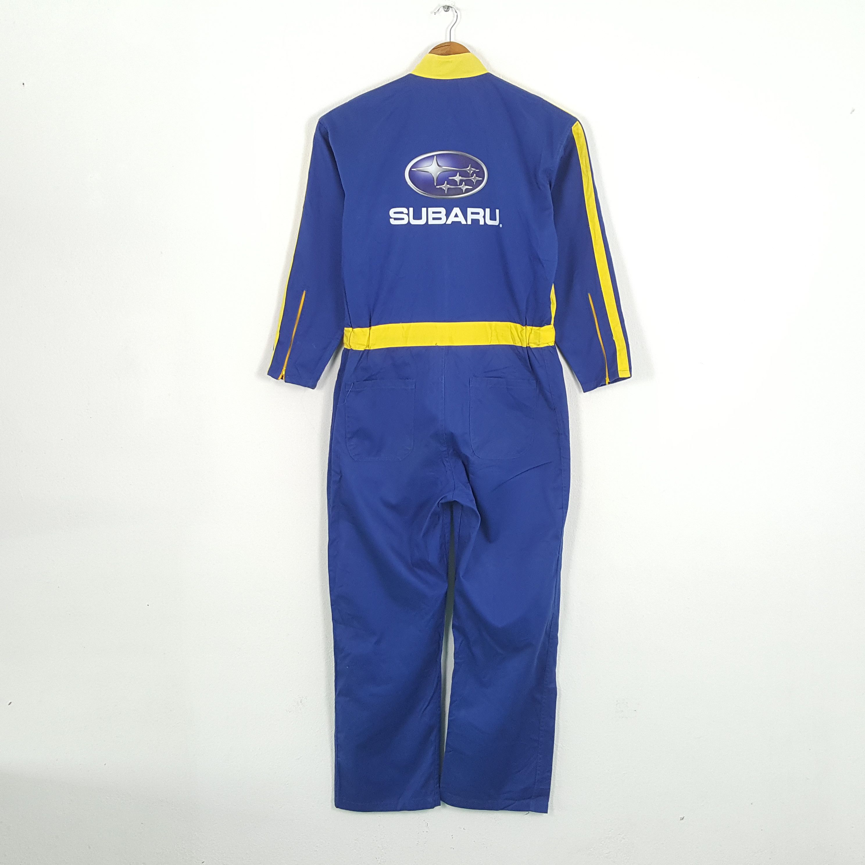 Japanese Brand × Vintage Vintage SUBARU Motorsports Racing Custom Coverall Jacket Size US M / EU 48-50 / 2 - 1 Thumbnail