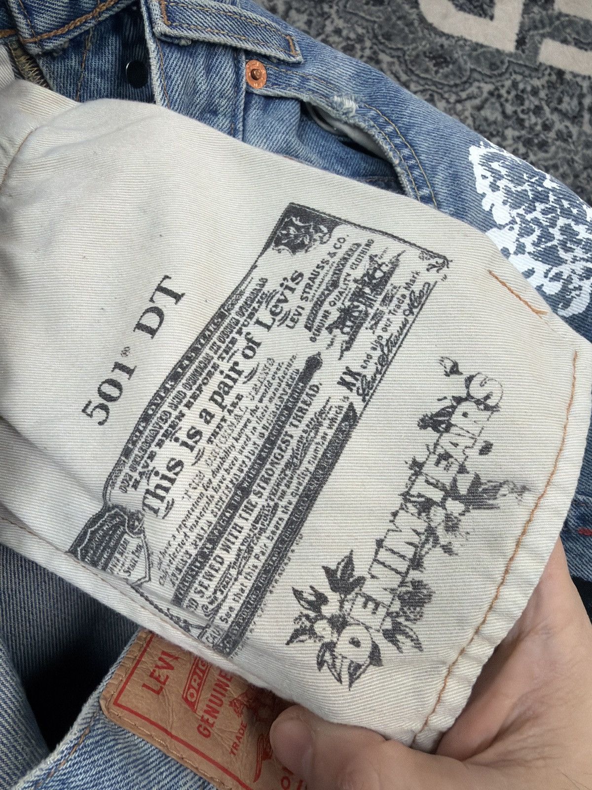 DENIM TEARS × Virgil Abloh Denim tears x Virgil abloh candle jeans Size US 30 / EU 46 - 3 Thumbnail