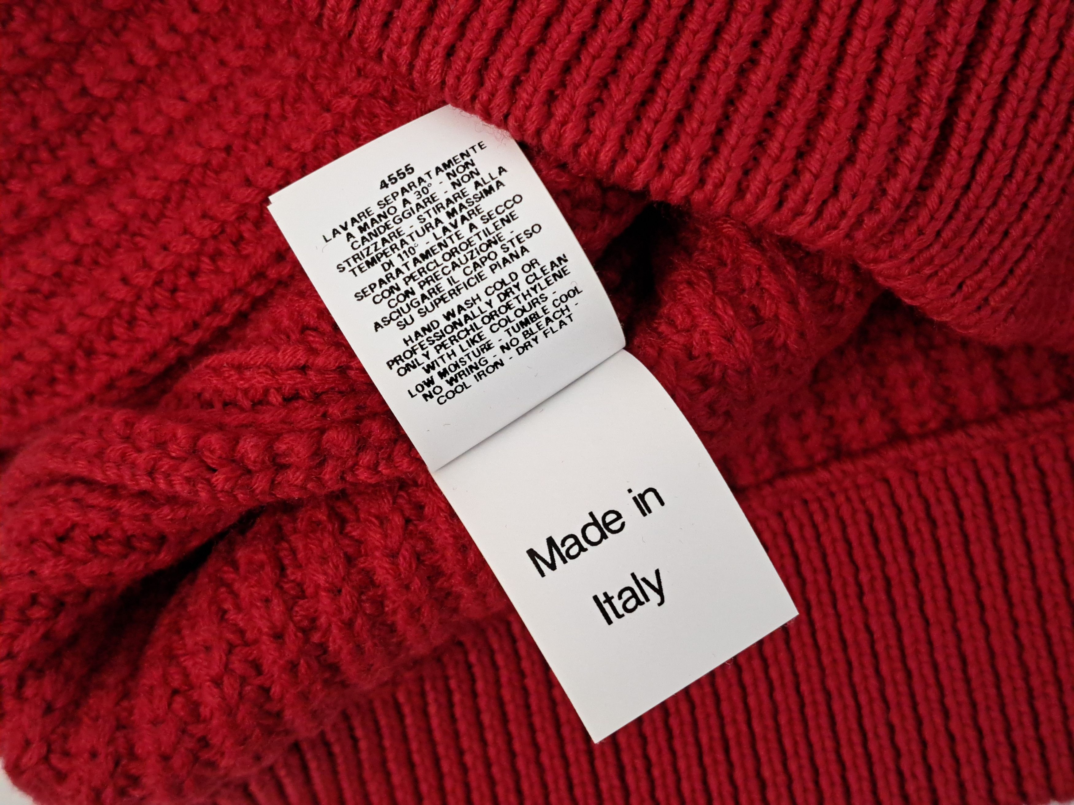 Philosophy di Lorenzo Serafini PHILOSOPHY Di Lorenzo Serafini cropped wool sweater. Size XS / US 0-2 / IT 36-38 - 9 Thumbnail