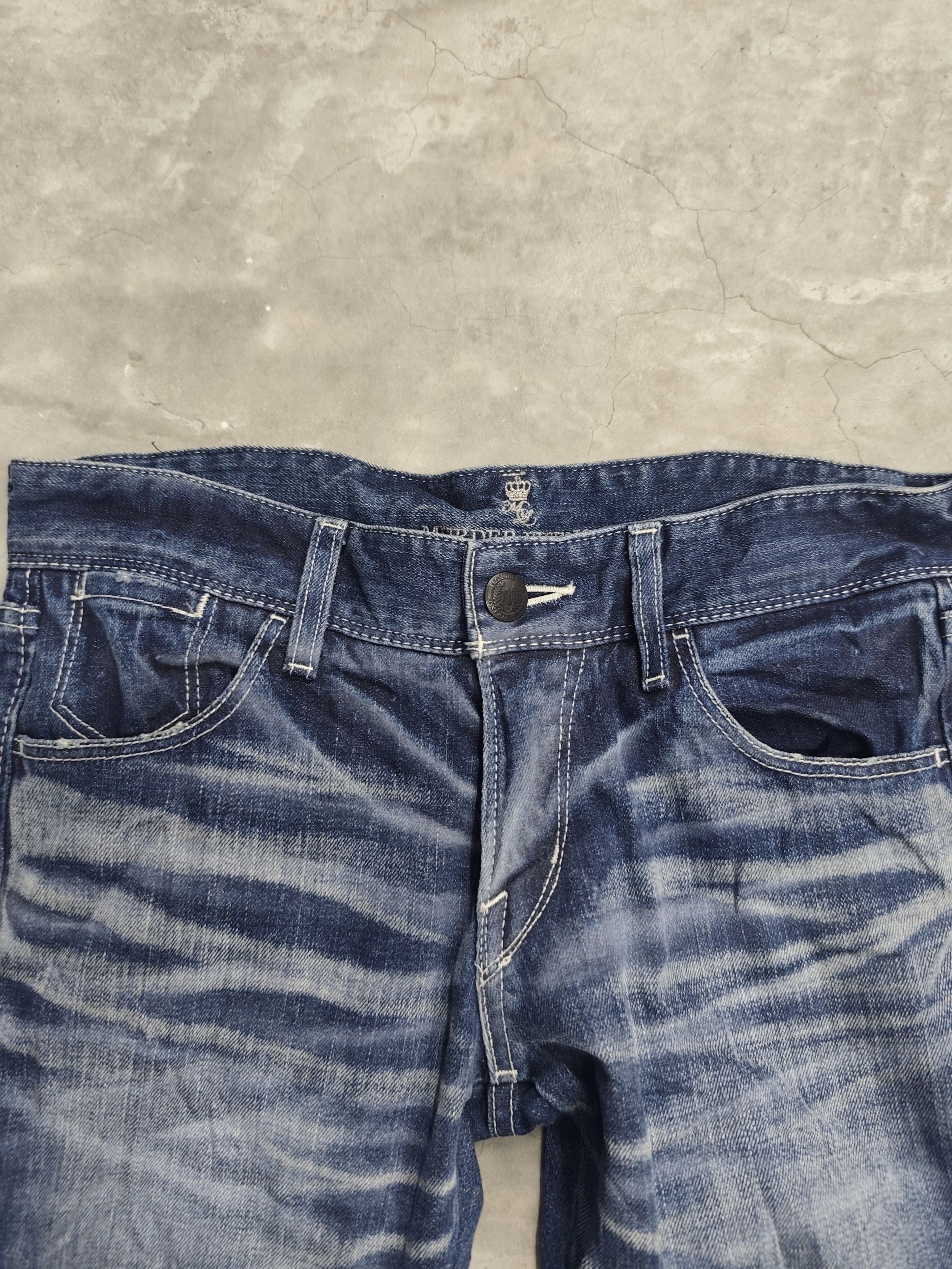 Murder License Murder License Stack Jeans Made In Japan Size 32" / US 10 / IT 46 - 5 Thumbnail