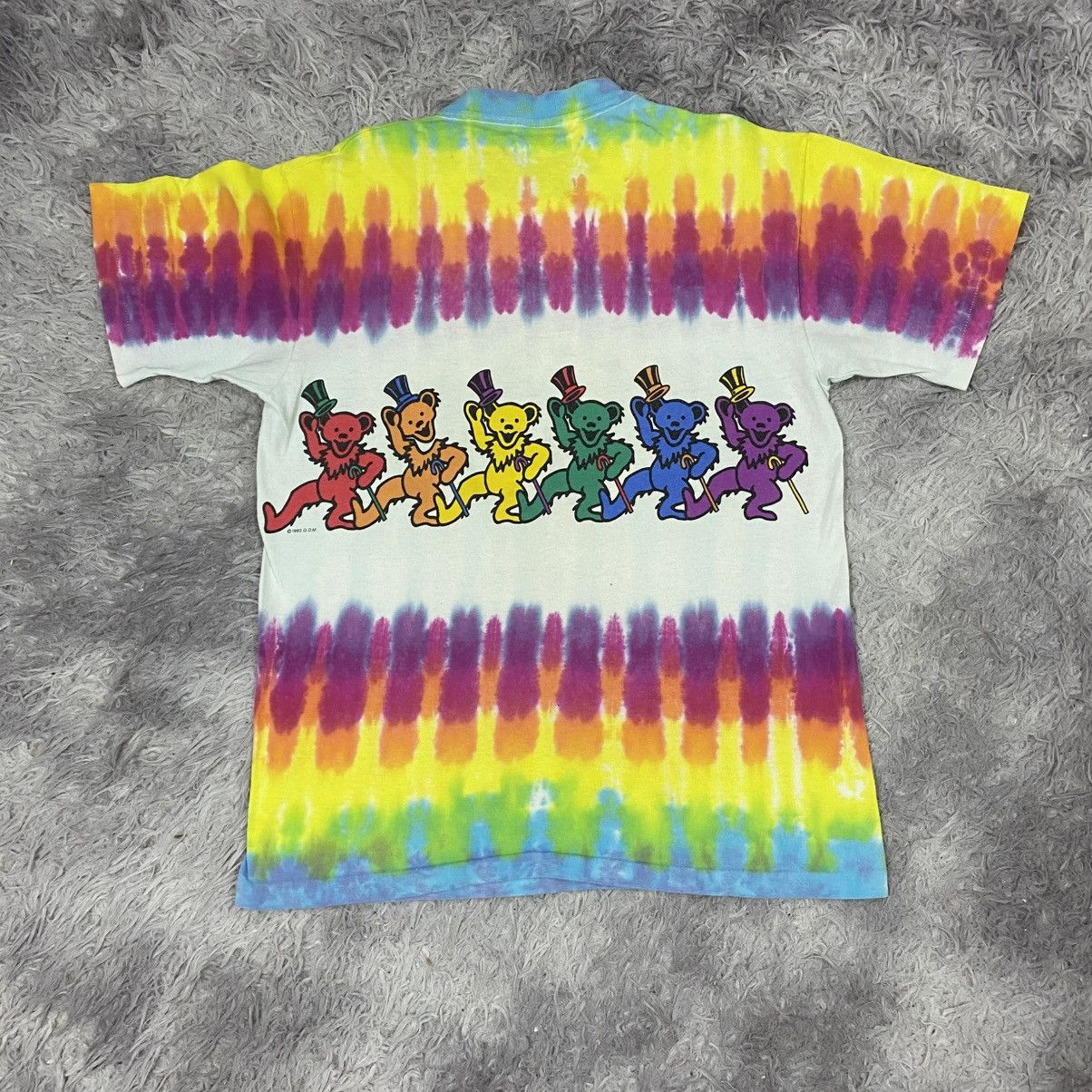 Band Tees Vintage 90’s grateful dead band tie dye mirror print Size US M / EU 48-50 / 2 - 9 Thumbnail