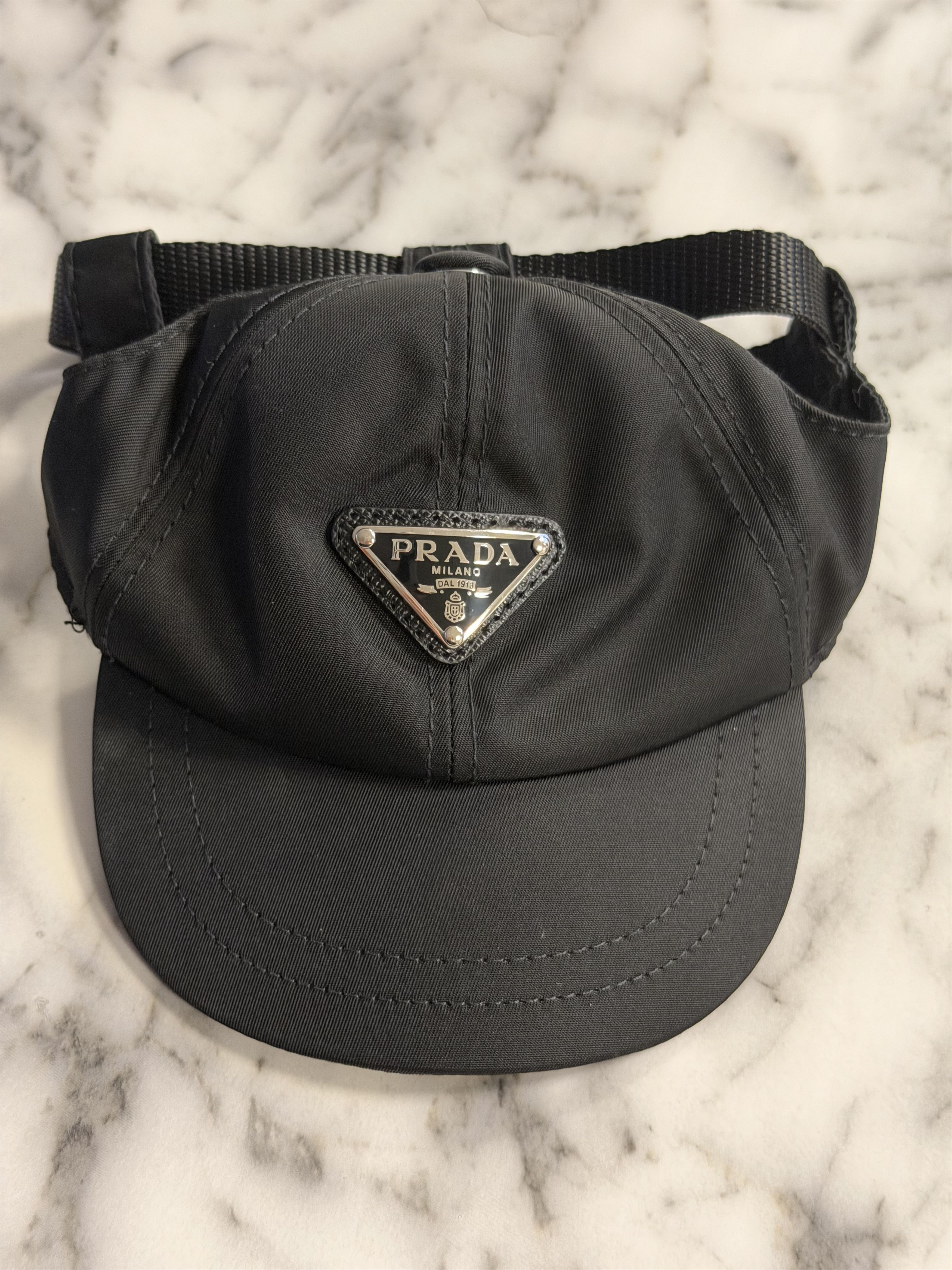 Prada Prada Nylon Dog Cap Size ONE SIZE - 2 Thumbnail