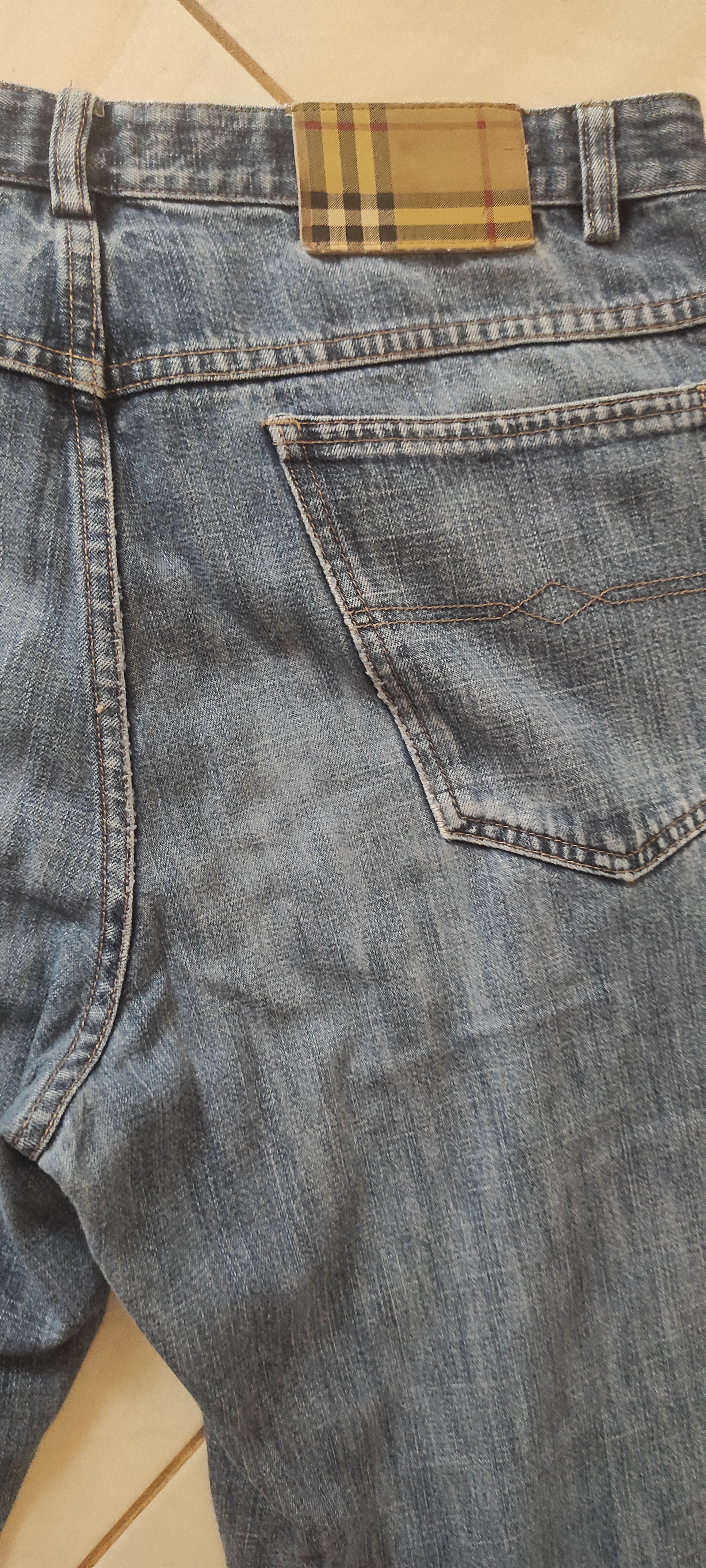 Burberry Burberry Jeans Men’s Straight Light Blue Denim Size 44 Size US 28 / EU 44 - 5 Thumbnail