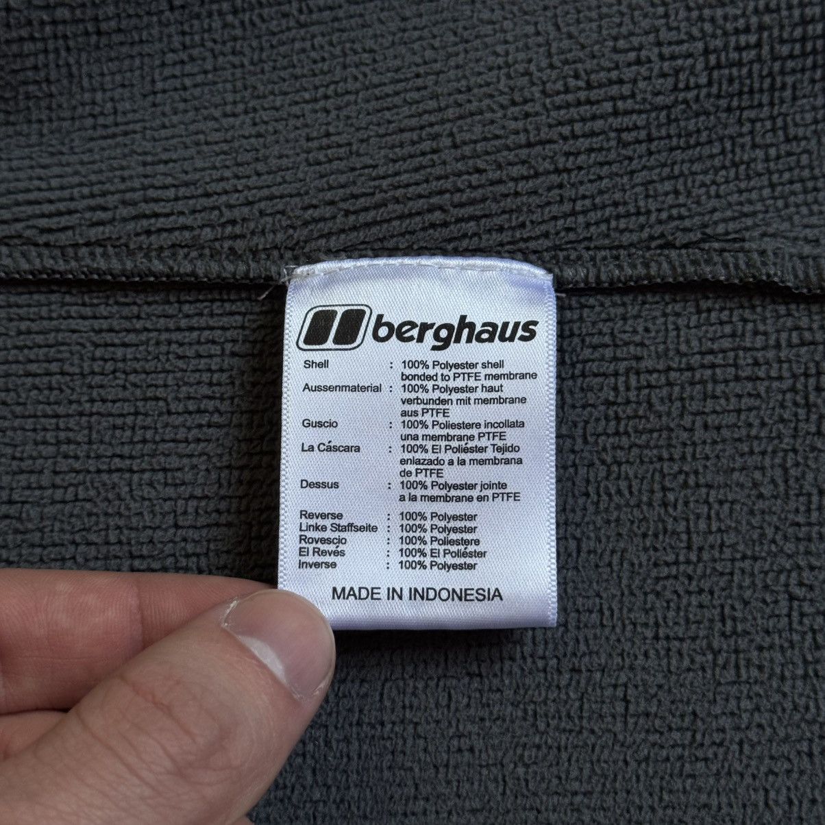 Berghaus Berghaus Windstopper Men's Gorpcore Colour Black Jacket Size US M / EU 48-50 / 2 - 6 Thumbnail