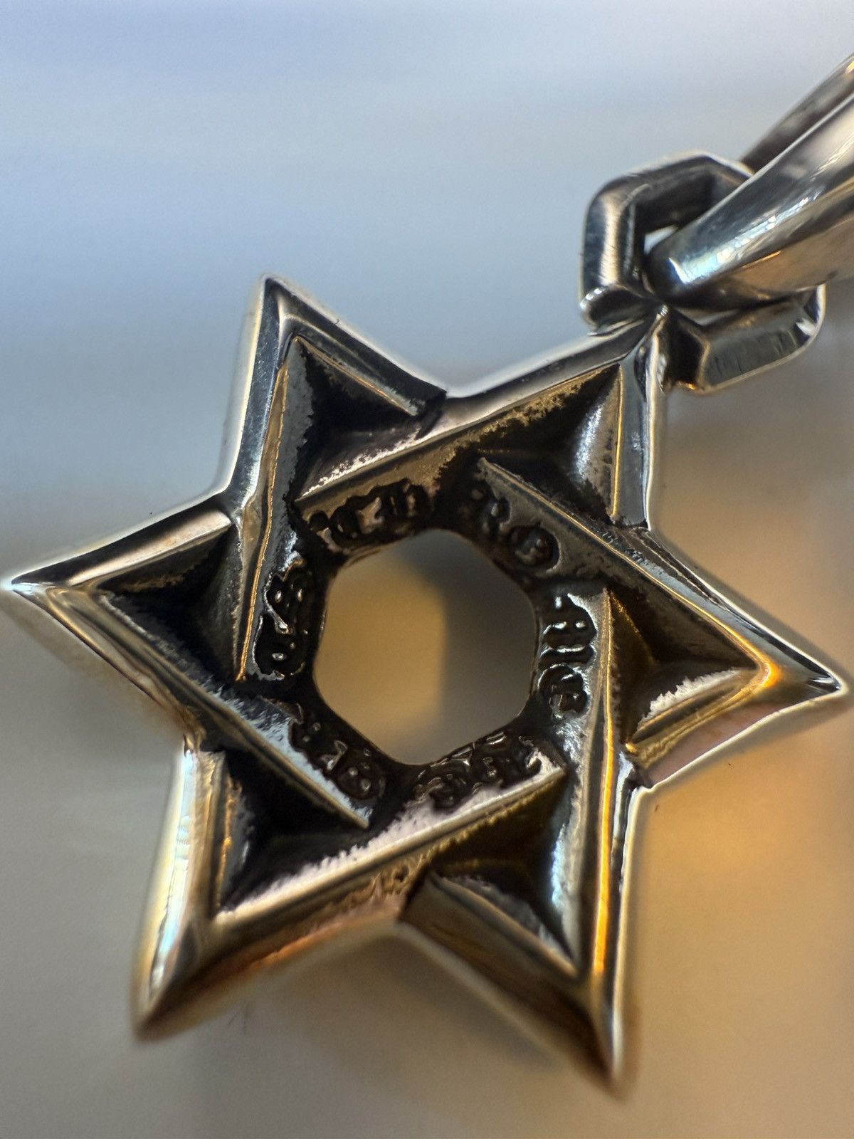 Chrome Hearts Chrome hearts star david small péndant Size ONE SIZE - 3 Thumbnail