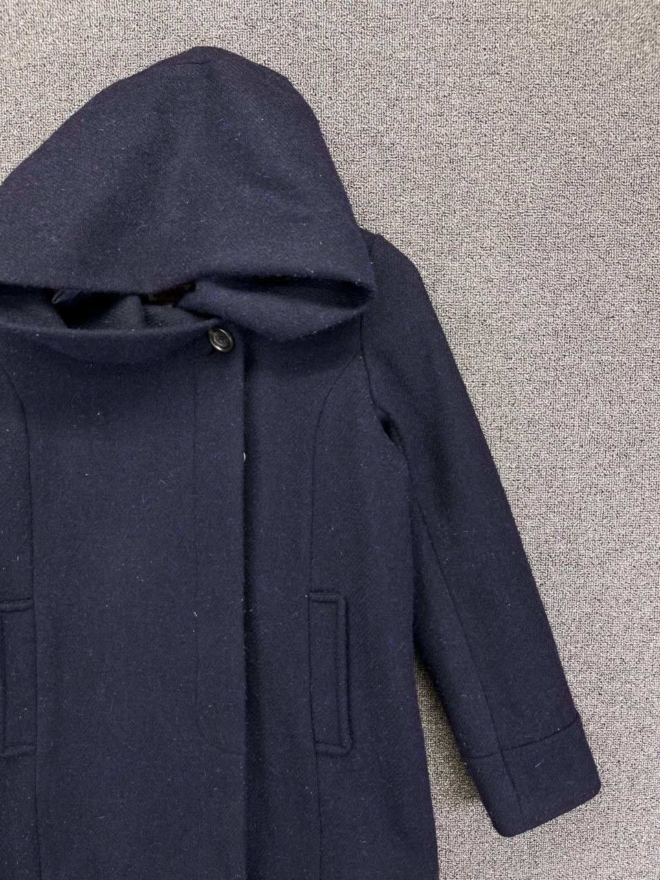 Harris Tweed Rare Hooded Button Up Wool Jacket