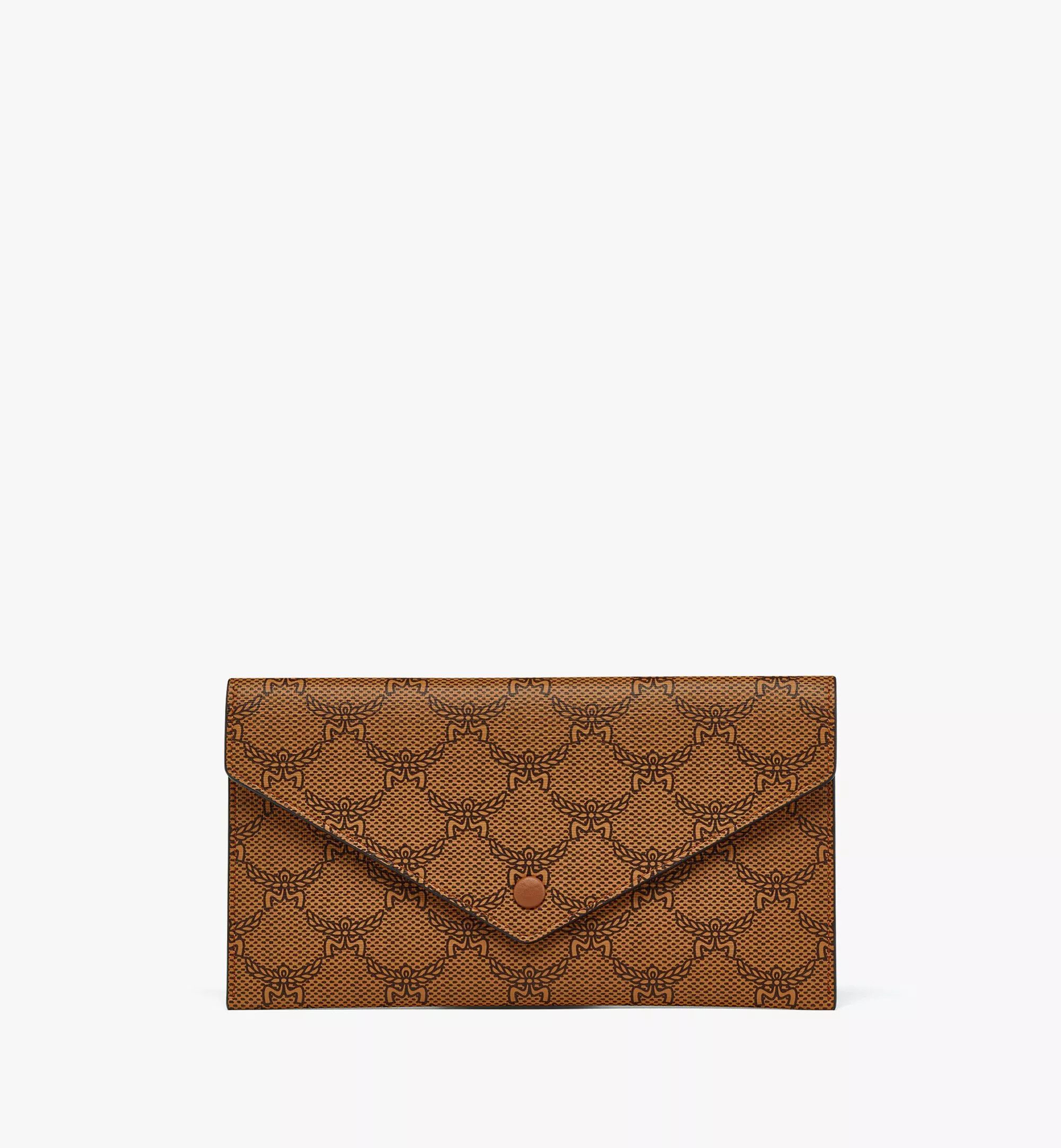 MCM o1mt1gz1224 Size: OS / Large Fold Wallet in Brown Size ONE SIZE - 1 Thumbnail
