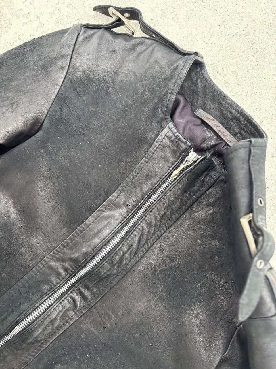 14th Addiction × Japanese Brand 🪾14TH ADDICTION LEATHER JACKET🍁🍂 Size S / US 4 / IT 40 - 7 Thumbnail