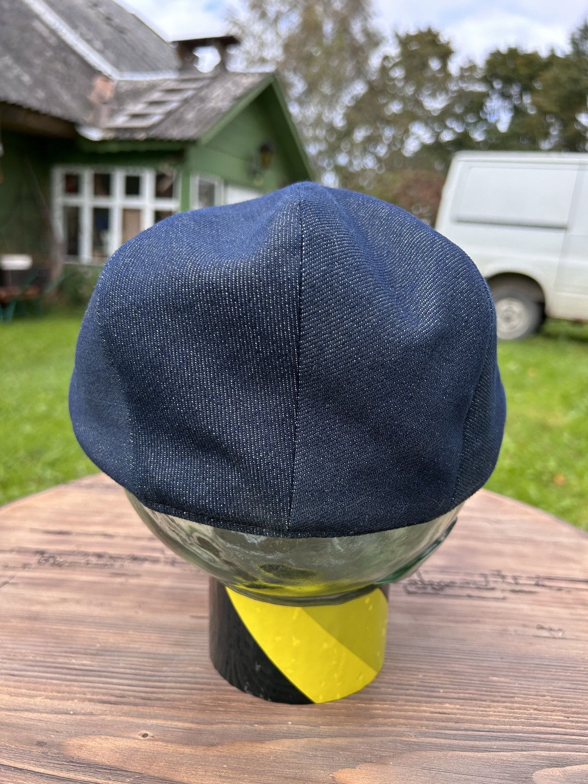 Nudie Jeans Vintage Nudie Jeans Newsboy Denim Flat Cap Hat Size ONE SIZE - 5 Thumbnail