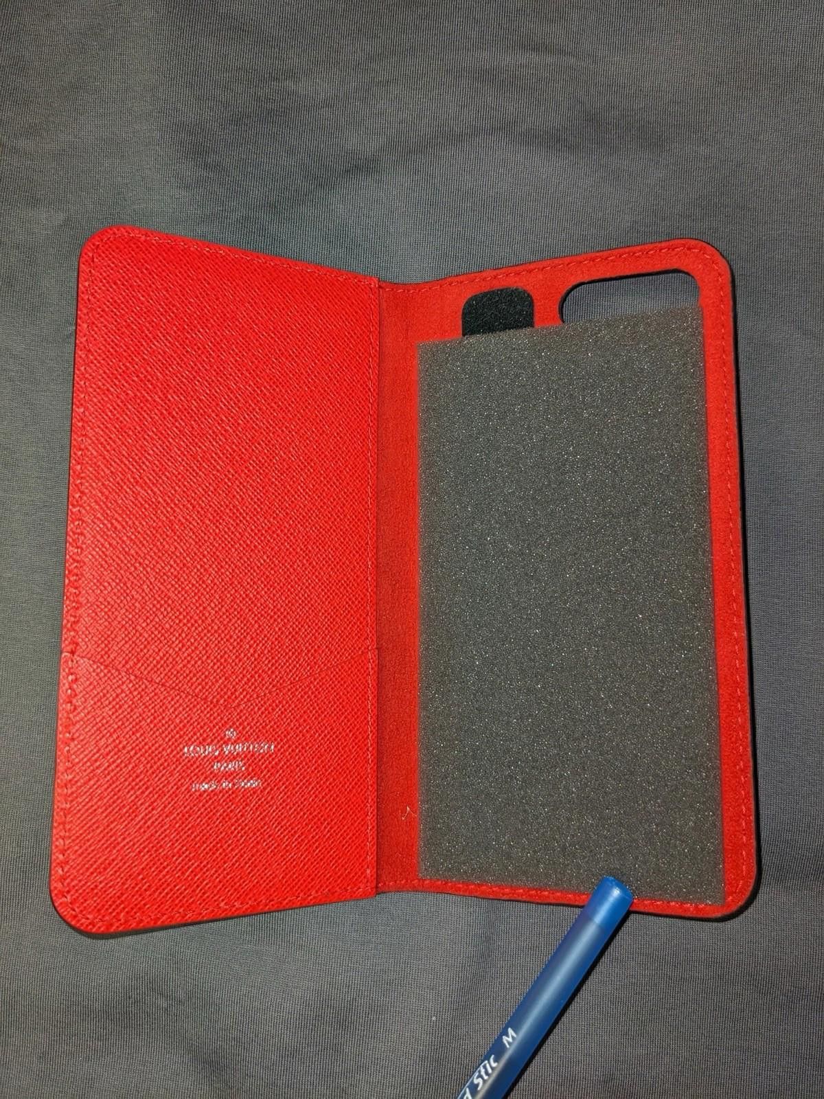Louis Vuitton Supreme Louis Vuitton Epi Leather iPhone 7 Folio Case M67757 Size ONE SIZE - 6 Thumbnail