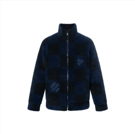 Louis Vuitton Louis Vuitton Checkered Teddy Fleece Jacket Size US XXL / EU 58 / 5 - 1 Thumbnail