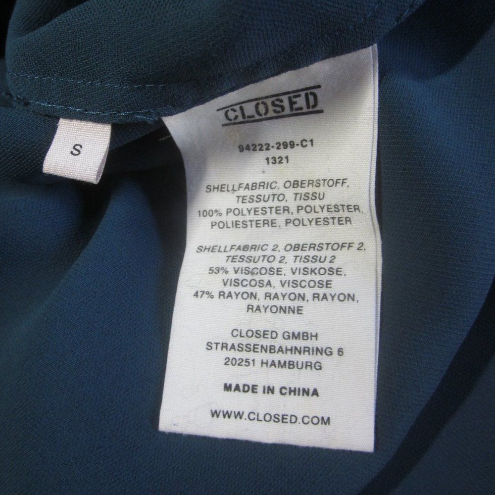 CLOSED Closed Womens Blouse Size S Size S / US 4 / IT 40 - 8 Thumbnail