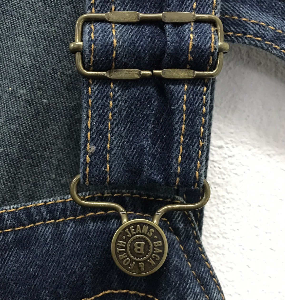 Japanese Brand × Vintage Vintage Back&Forth Jeans Overall Size US 34 / EU 50 - 5 Thumbnail