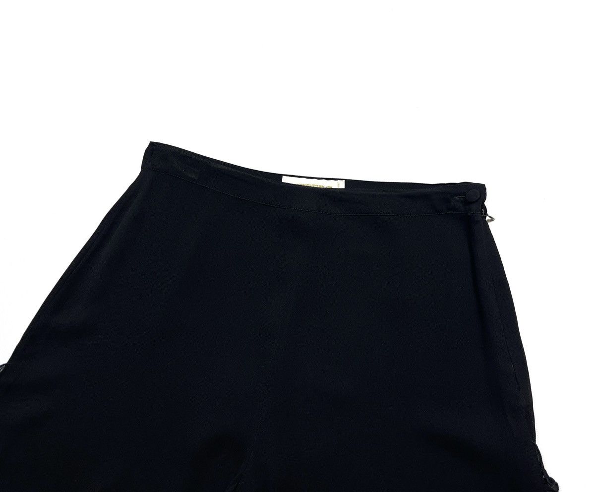 Iceberg ICEBERG Ruffle Trim Leg Pants Trousers 100% Viscose Size 42 Size 28" / US 6 / IT 42 - 5 Thumbnail