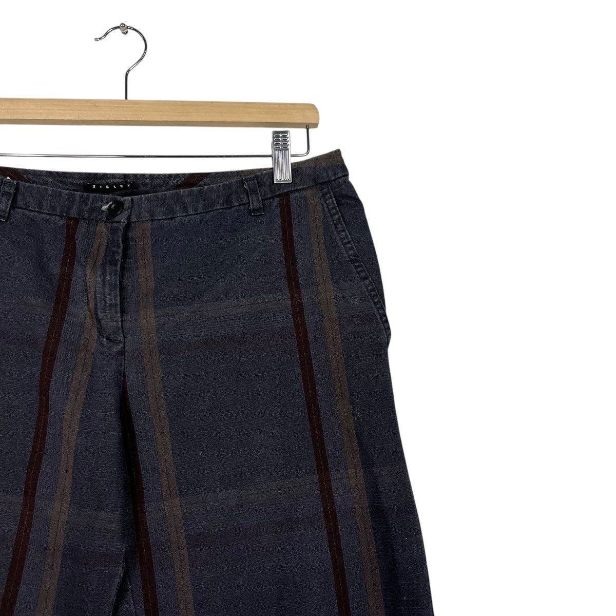 Sisley Vintage Sisley Checkered Pants Size US 32 / EU 48 - 5 Thumbnail
