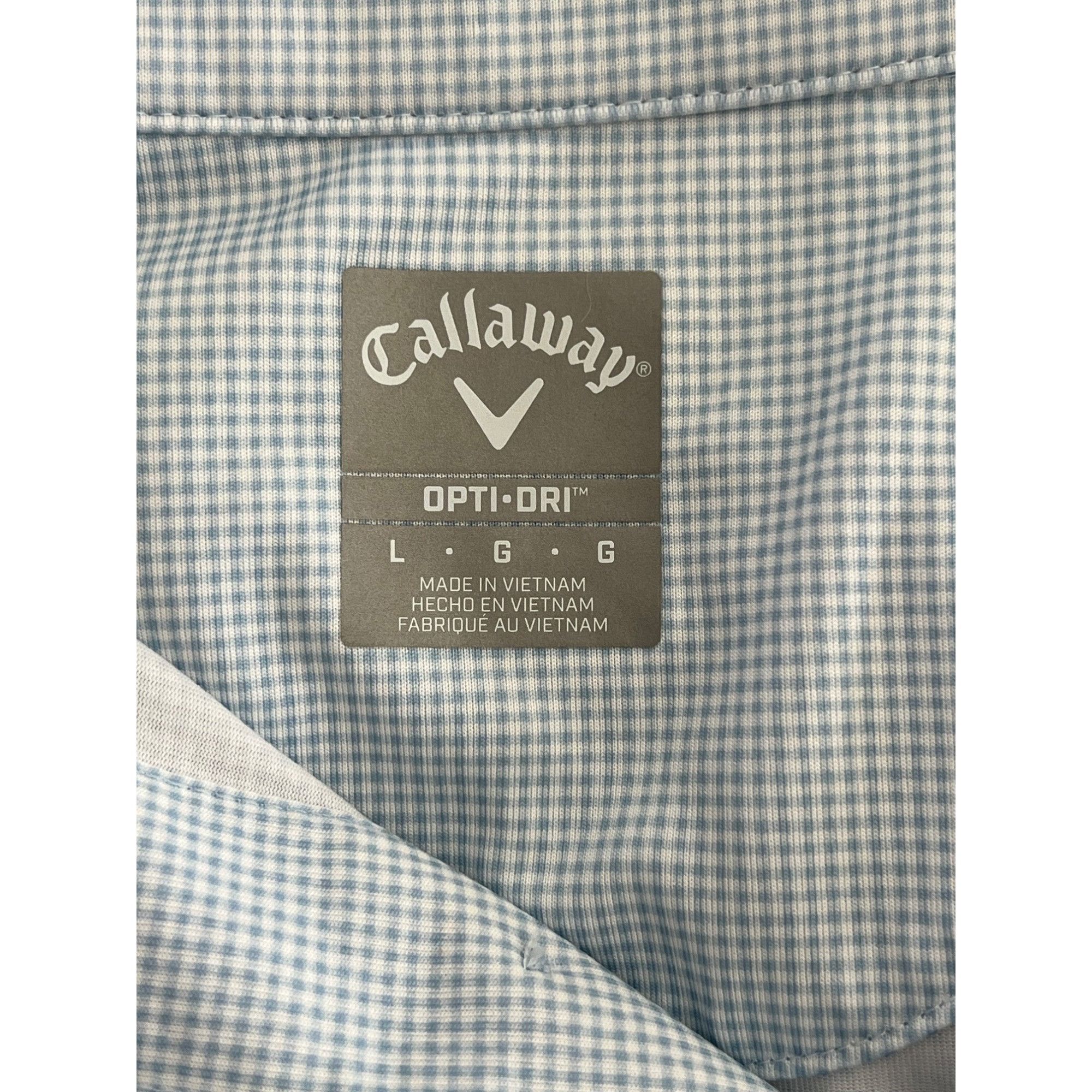 Callaway Callaway Mens Light Blue Short Sleeve Polo Shirt Size XL Pol Size US XL / EU 56 / 4 - 8 Thumbnail