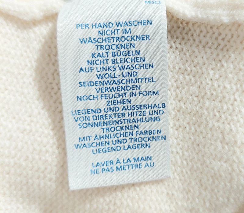 Boden 100% wool sweater jumper ecru vintage comfortable unique Size S / US 4 / IT 40 - 7 Thumbnail