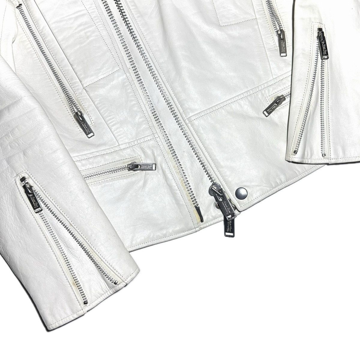 Undercover Undercover SS14 *1/1* PSYCHOCANDY leather rider jacket Size US S / EU 44-46 / 1 - 6 Thumbnail