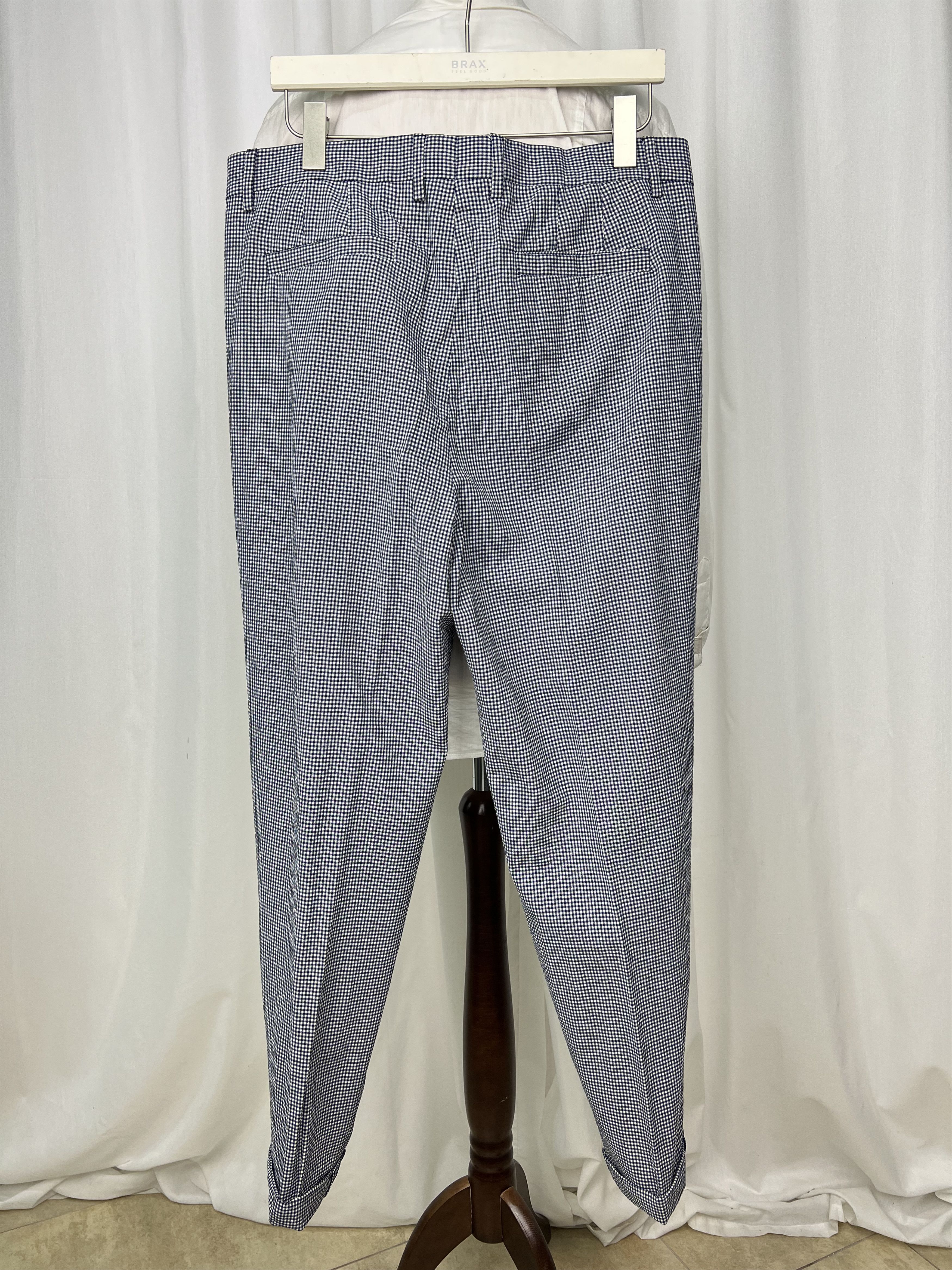 Brunello Cucinelli NWT Micro-Check Half-Lined 2-Piece Light Wool Suit Size 40R - 11 Thumbnail