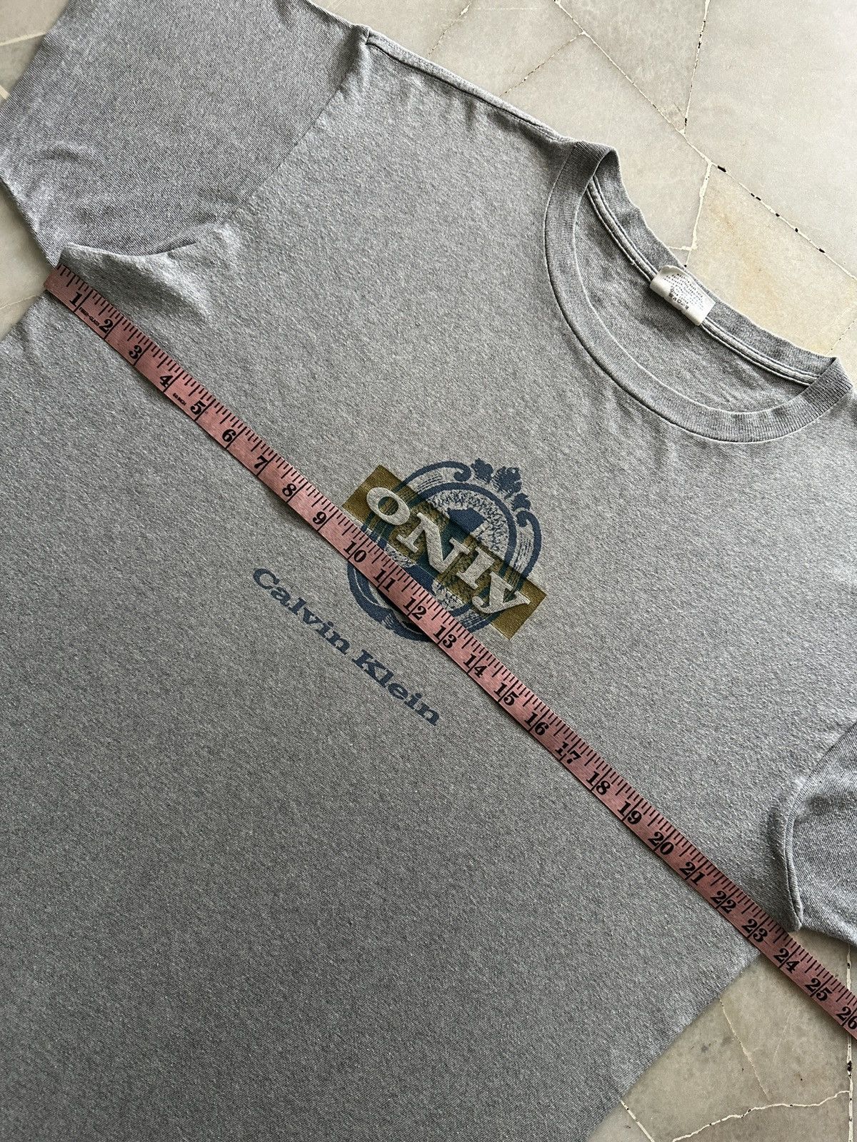 Calvin Klein VINTAGE 90’s CALVIN KLEIN 1 ONLY BOX TEE , SHIRT Size US L / EU 52-54 / 3 - 8 Thumbnail