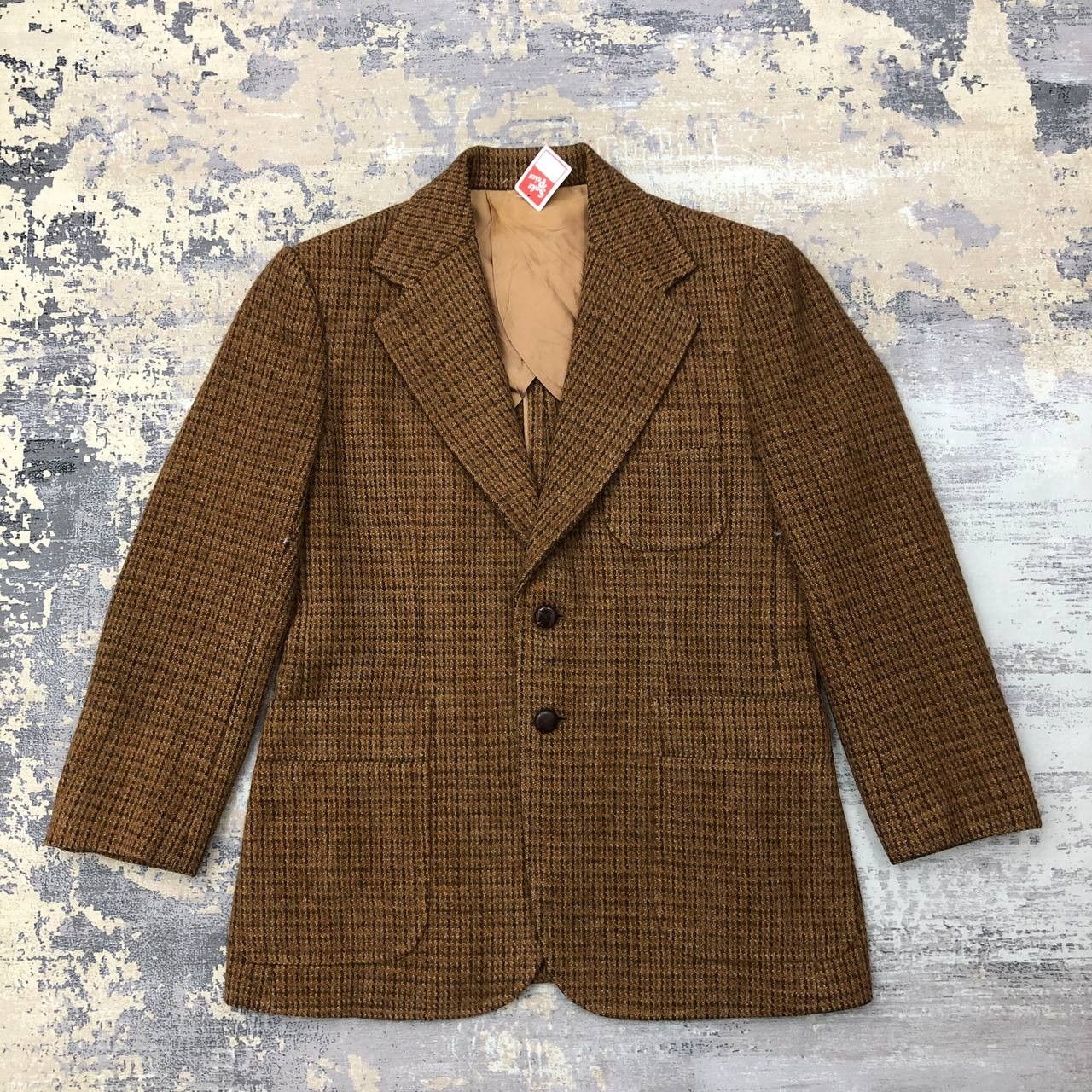 Vintage Y349 VTG KNIT WOOL BLAZERS Size US M / EU 48-50 / 2 - 1 Thumbnail