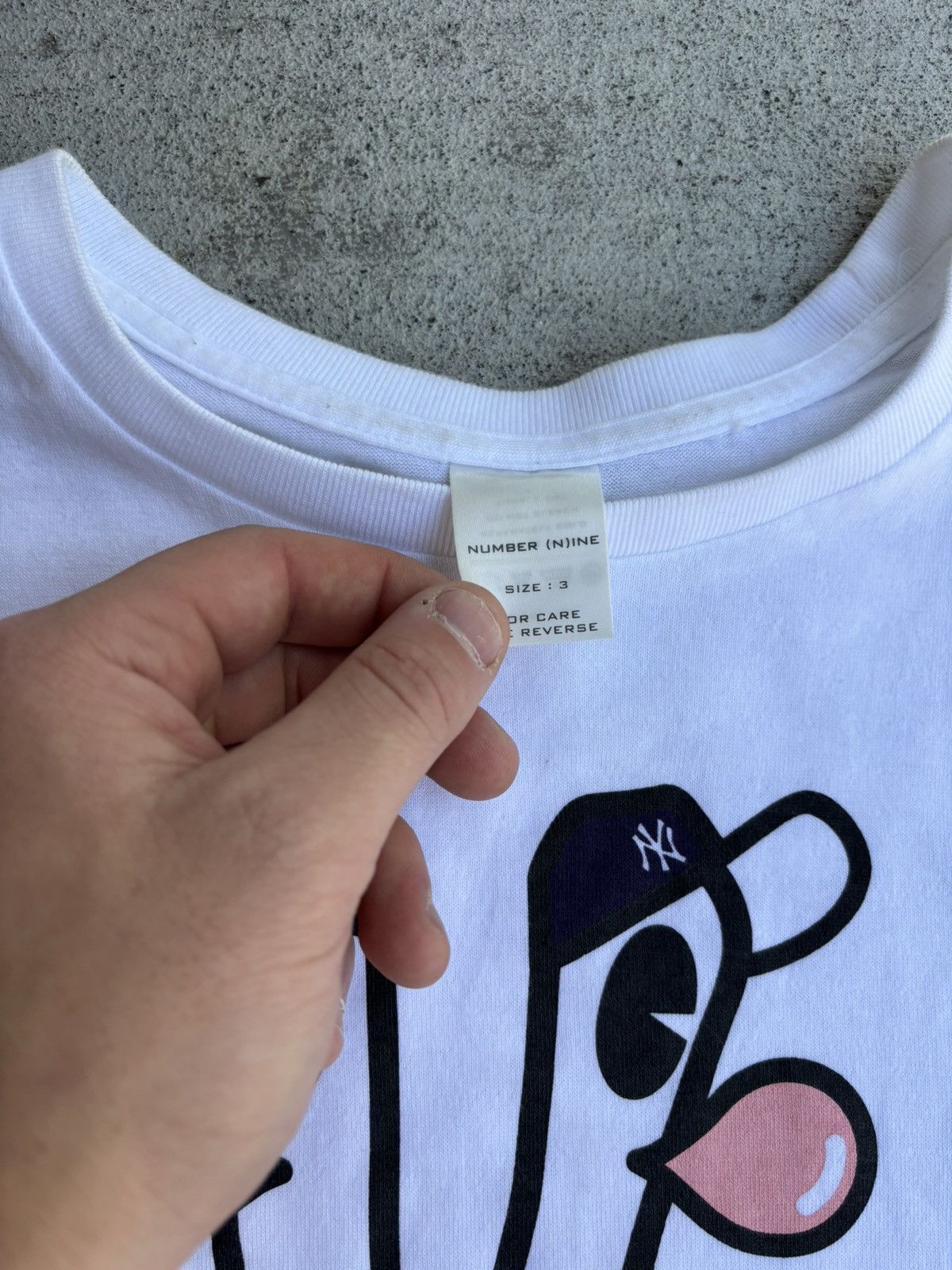Number (N)ine Exclusive number nine medium tee Size US M / EU 48-50 / 2 - 3 Thumbnail