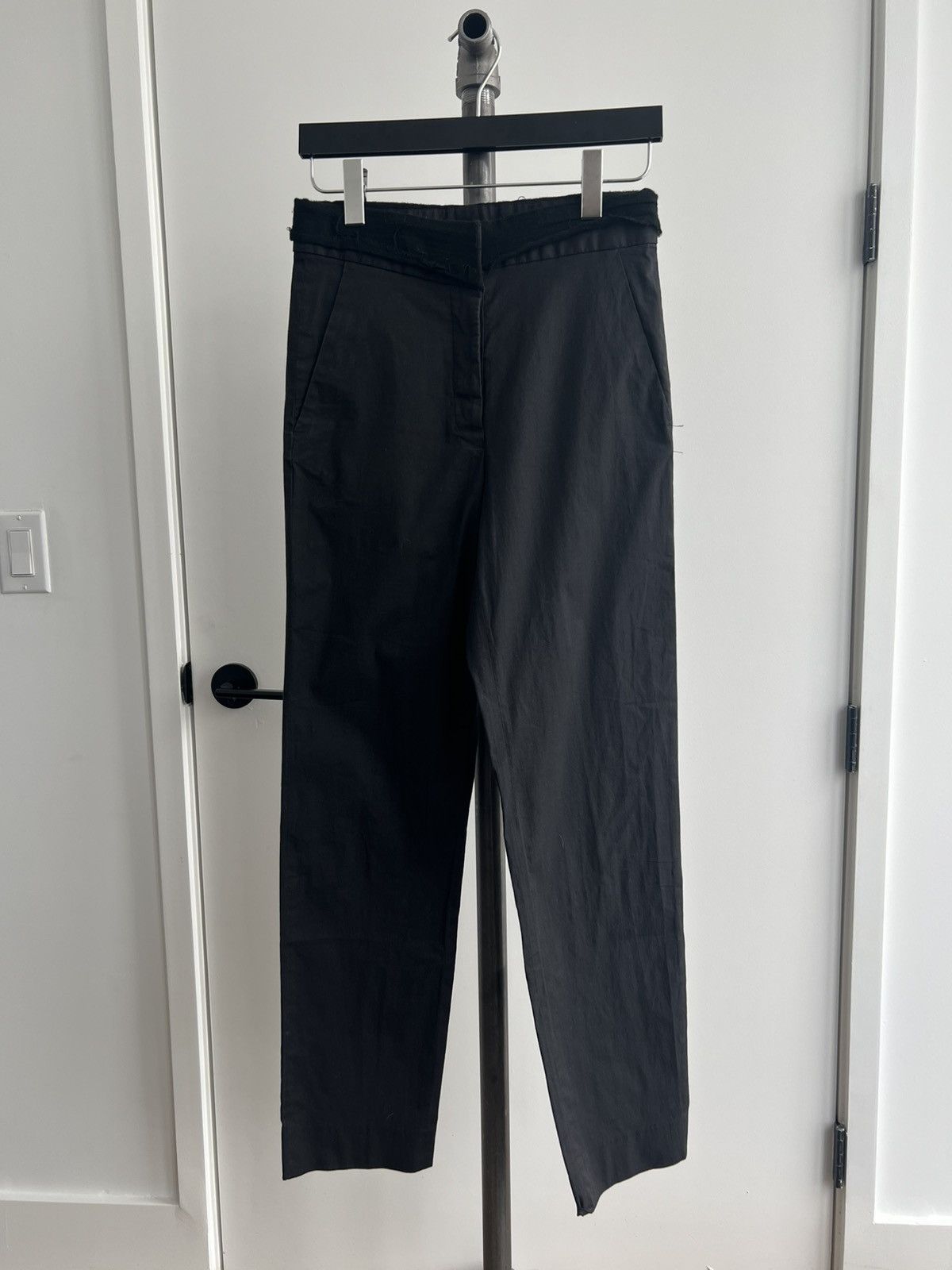 Helmut Lang SS99 Cummerbund Trousers Size 27" / US 4 / IT 40 - 1 Thumbnail