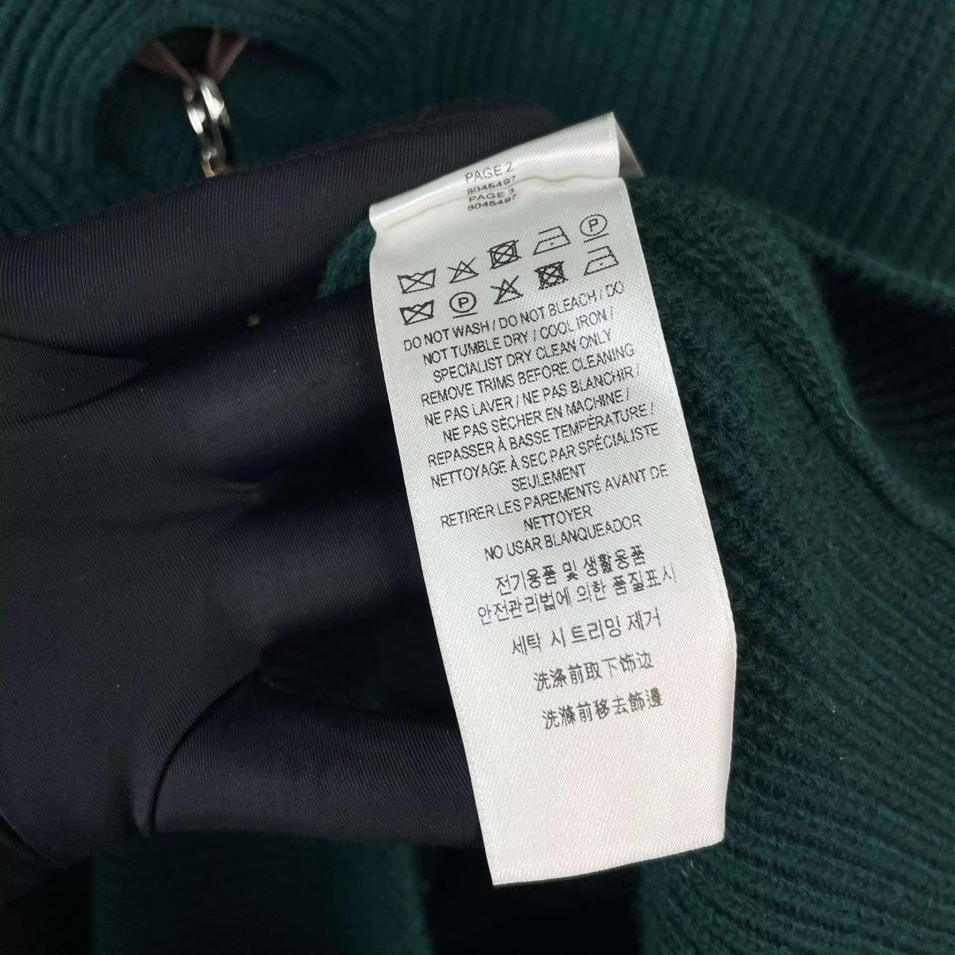 Burberry Burberry green XS sweater Size US XS / EU 42 / 0 - 8 Thumbnail